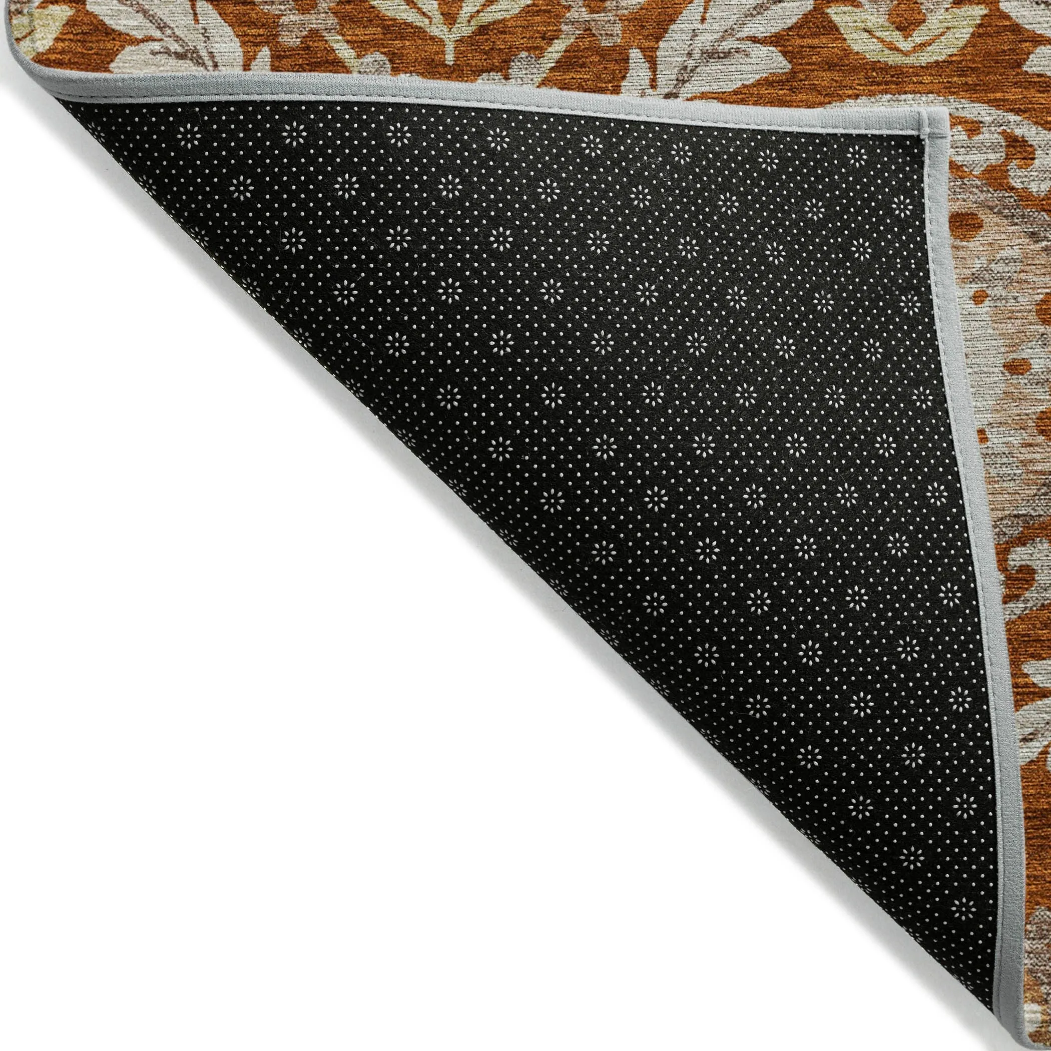 Machine Washable Indoor/ Outdoor Chantille Suzani Boho Rug