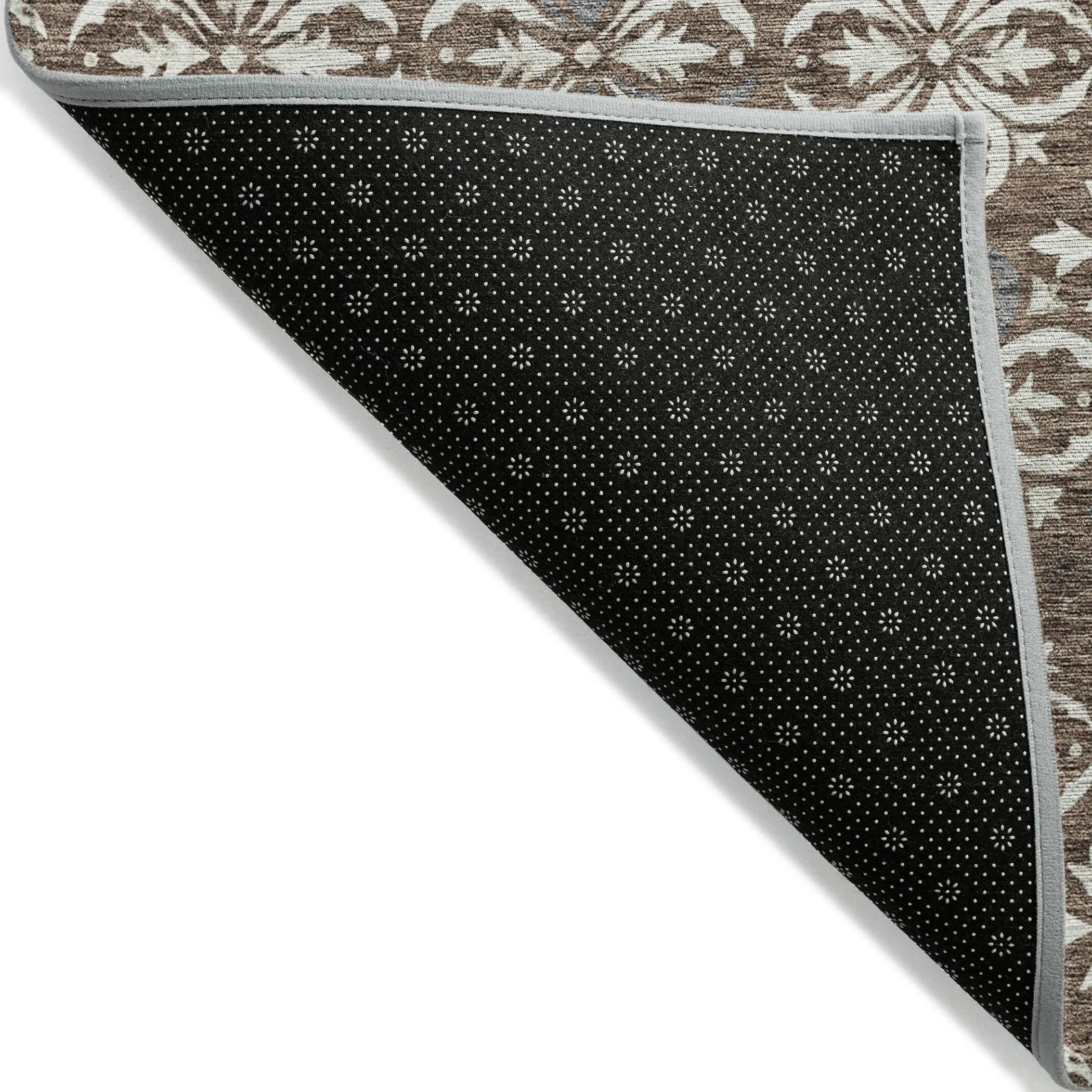 Machine Washable Indoor/ Outdoor Chantille Traditional Medallion Rug