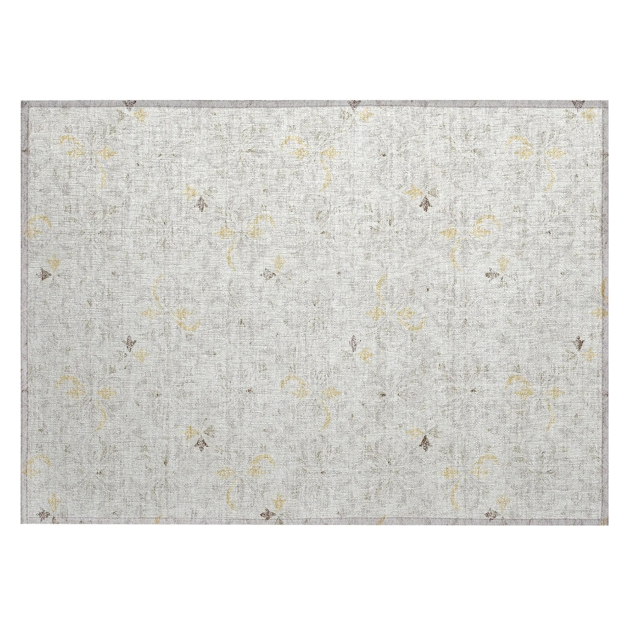 Machine Washable Indoor/ Outdoor Chantille Traditional Medallion Rug