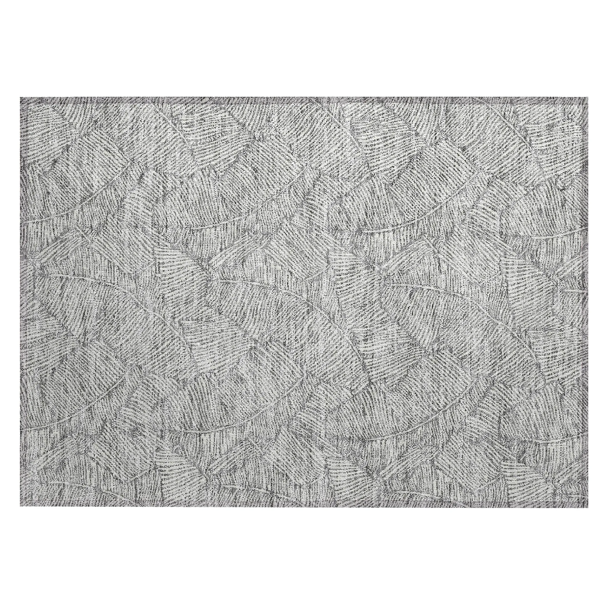 Machine Washable Indoor/ Outdoor Chantille Tropical Palm Rug