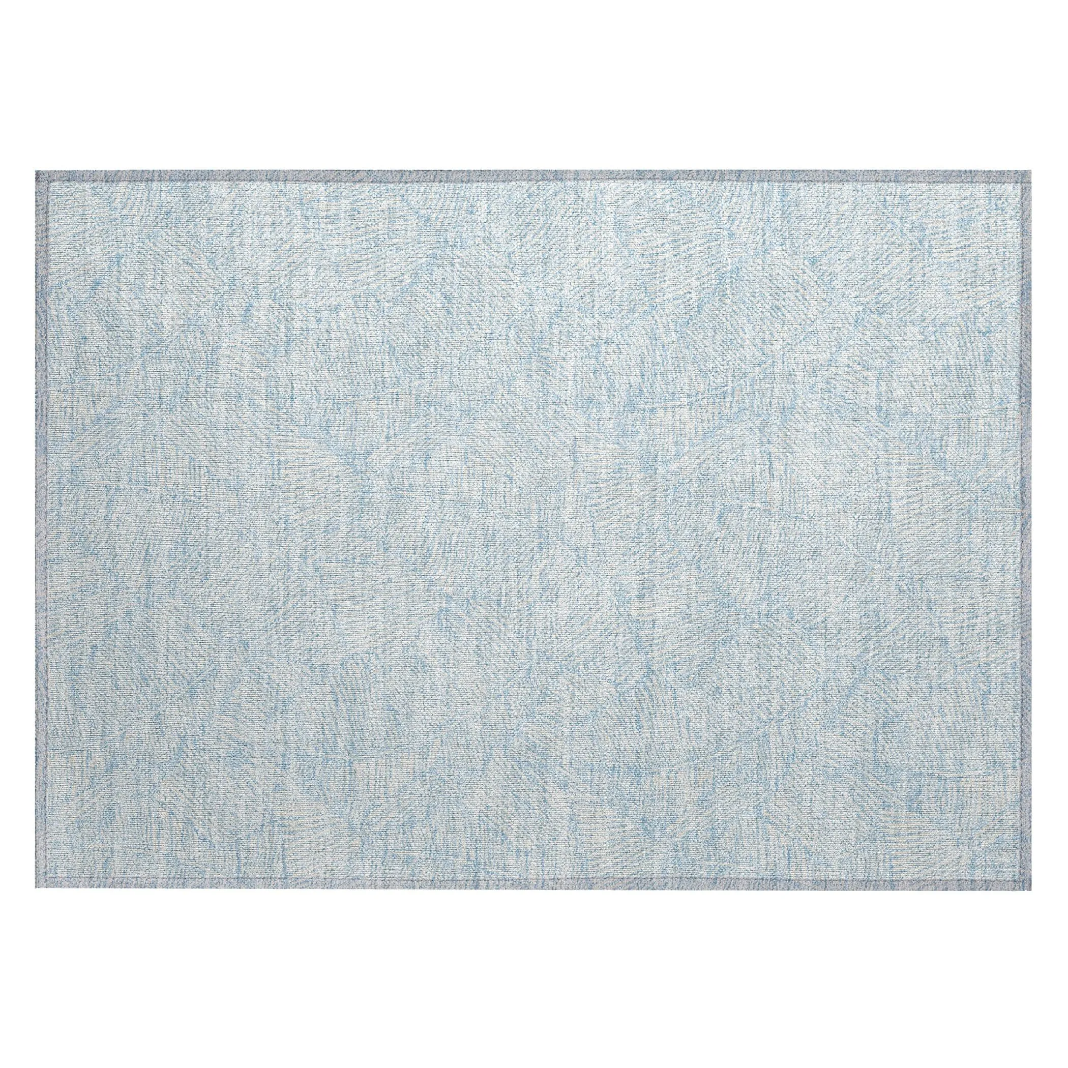 Machine Washable Indoor/ Outdoor Chantille Tropical Palm Rug
