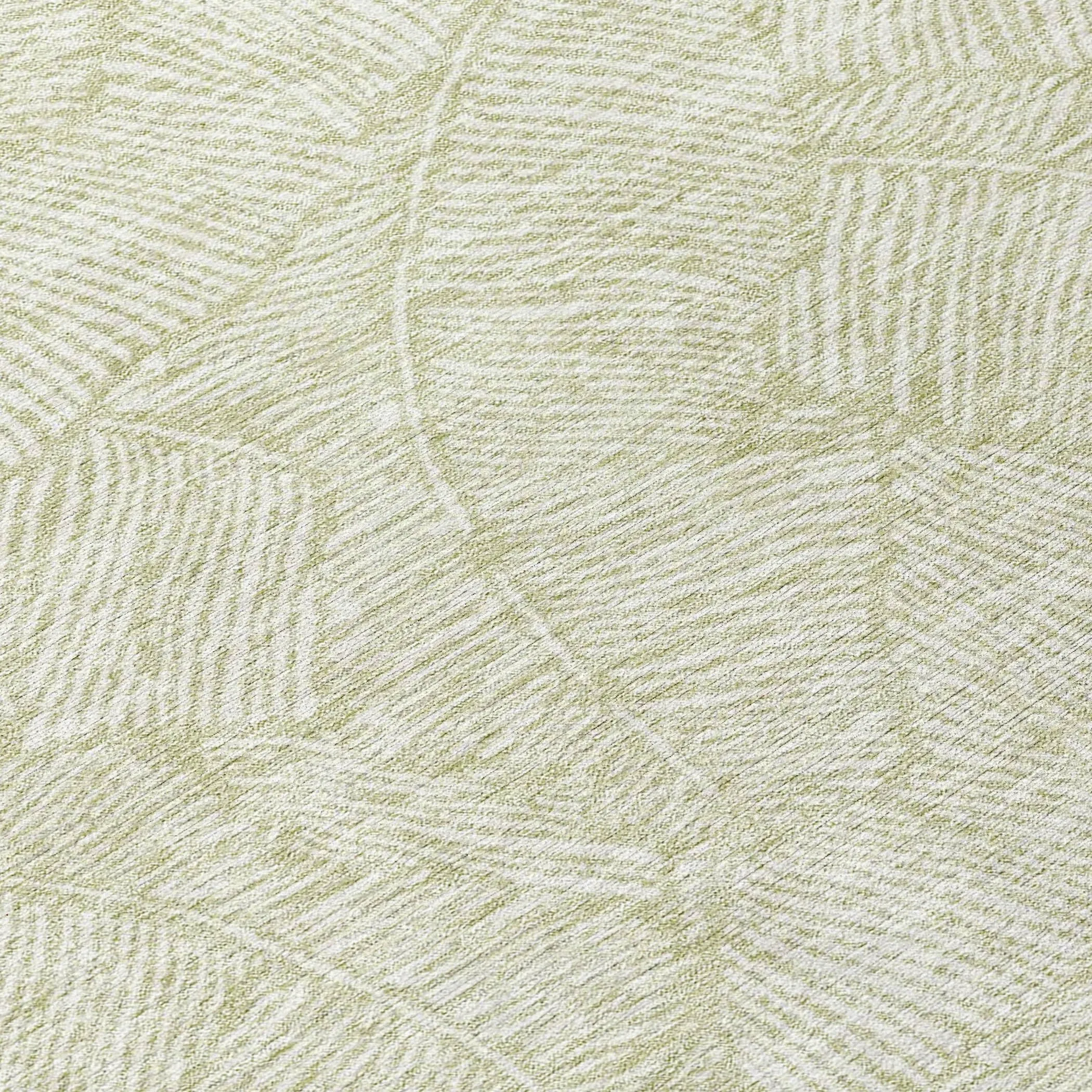 Machine Washable Indoor/ Outdoor Chantille Tropical Palm Rug