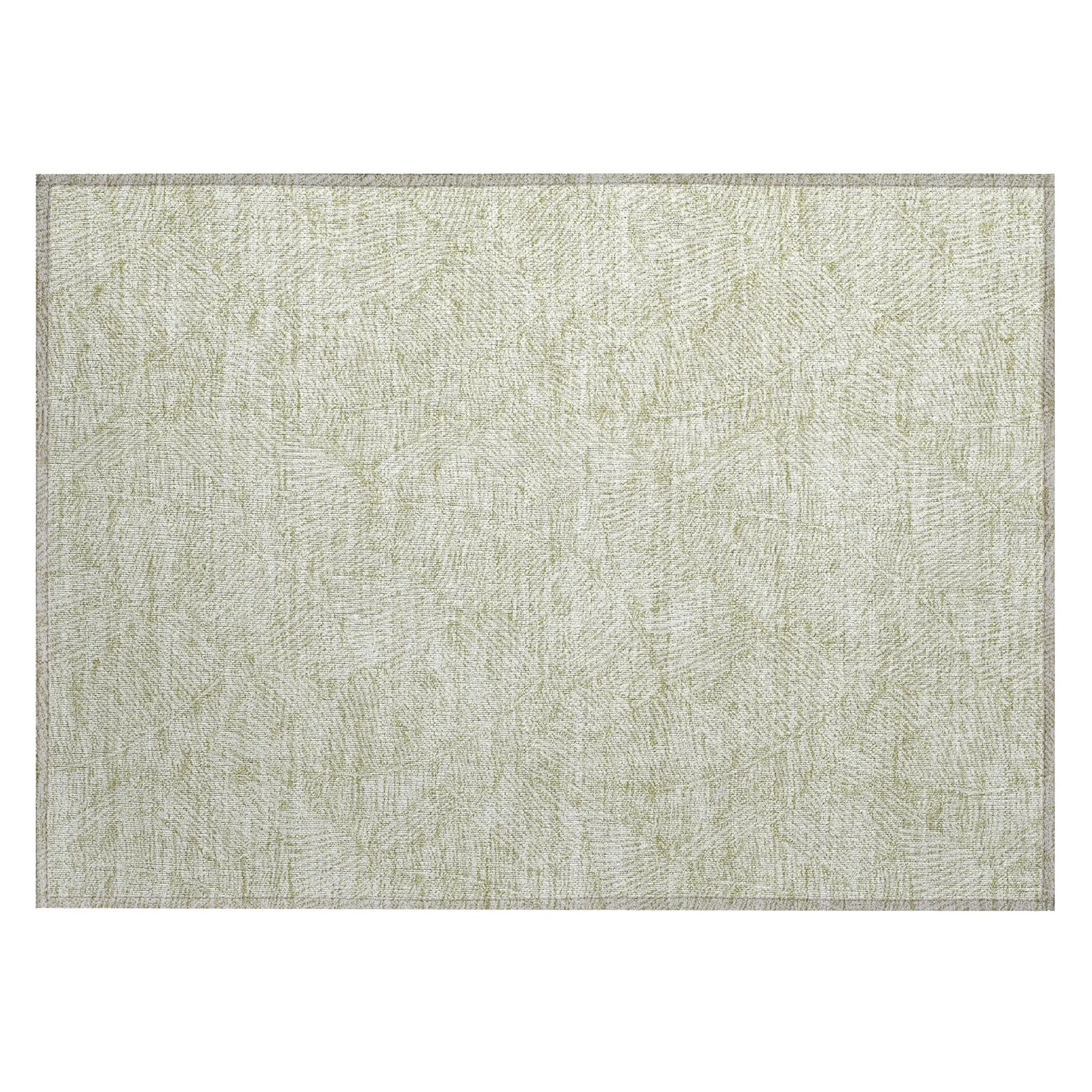 Machine Washable Indoor/ Outdoor Chantille Tropical Palm Rug