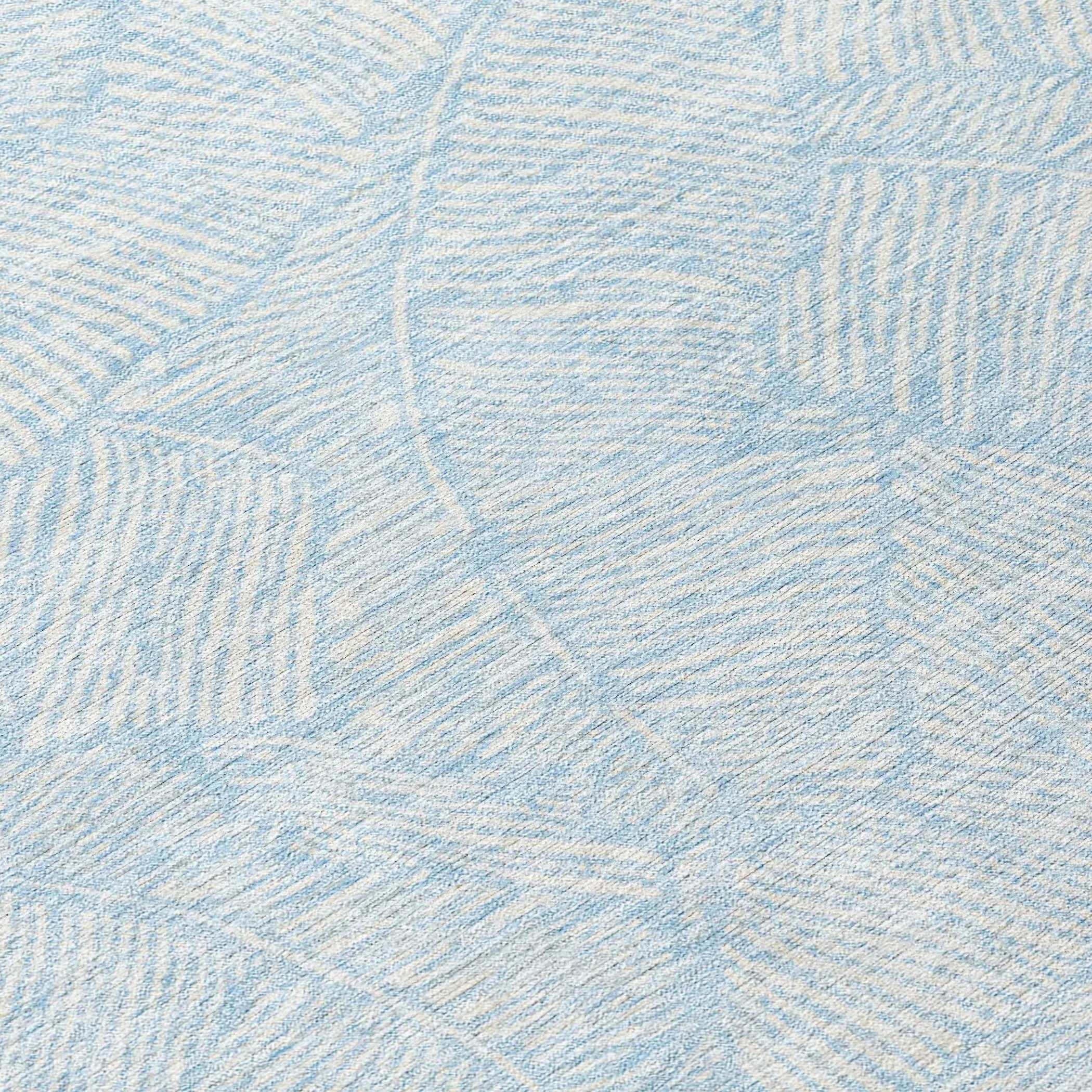 Machine Washable Indoor/ Outdoor Chantille Tropical Palm Rug
