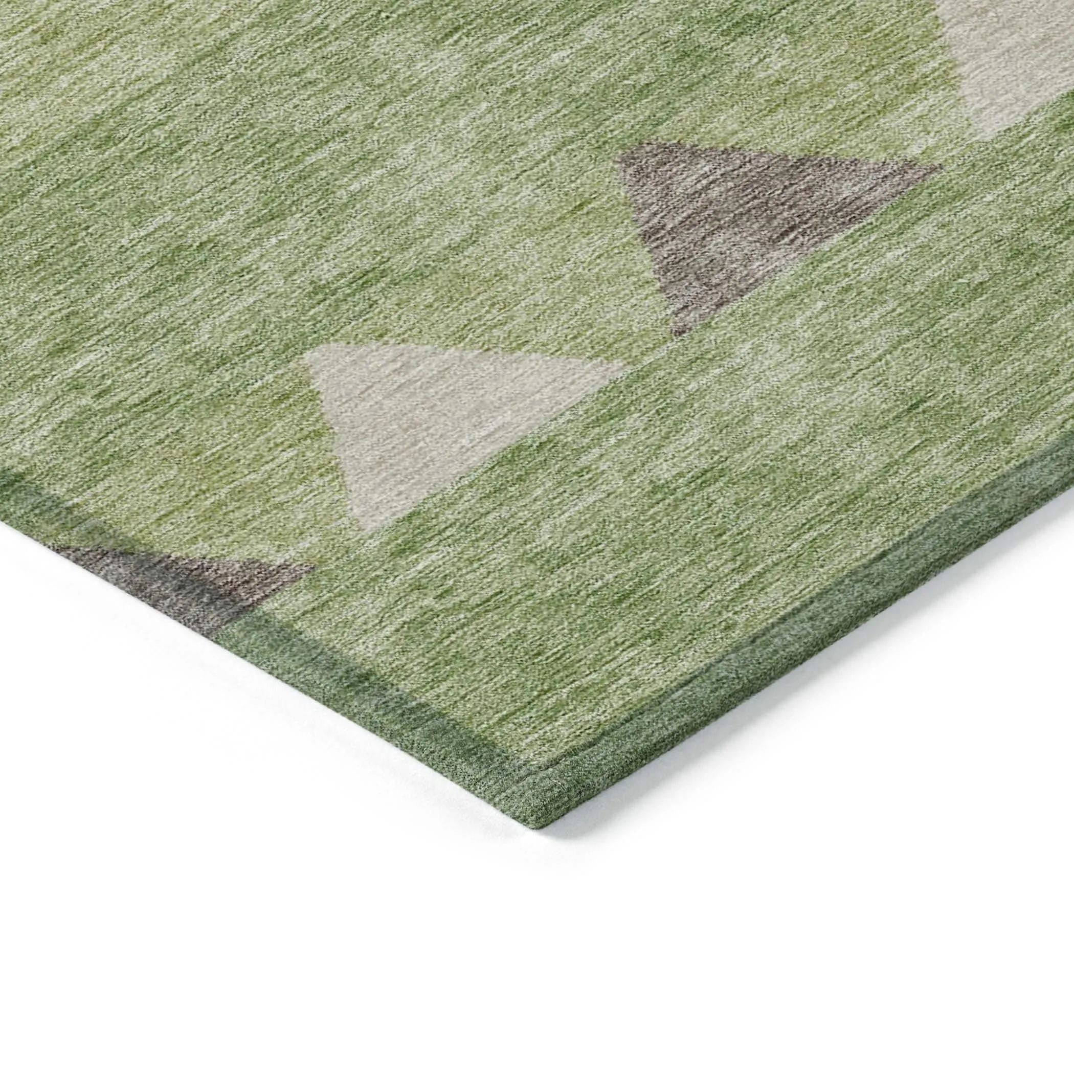 Machine Washable Indoor/ Outdoor Global Boho Chantille Rug