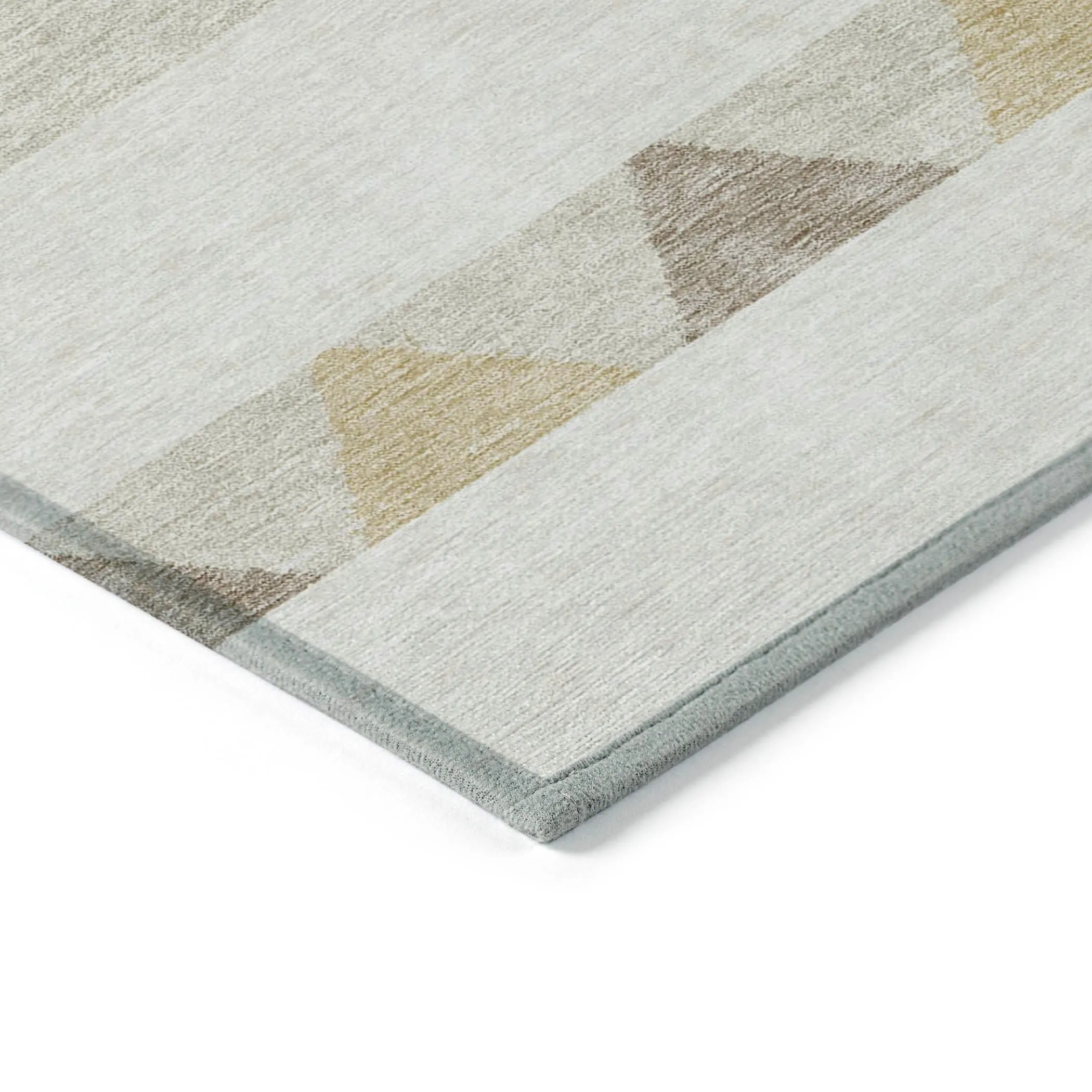 Machine Washable Indoor/ Outdoor Global Boho Chantille Rug