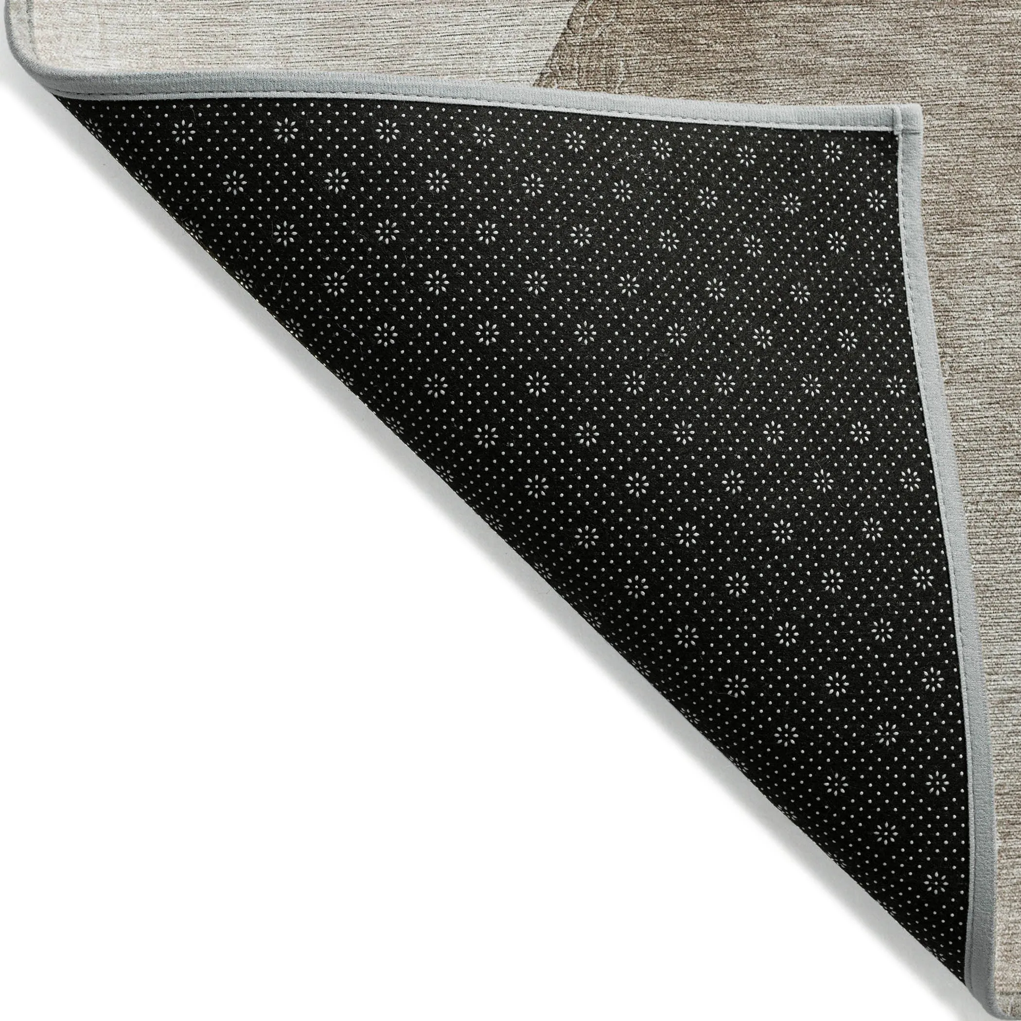 Machine Washable Indoor/ Outdoor Modern Abstract Chantille Rug