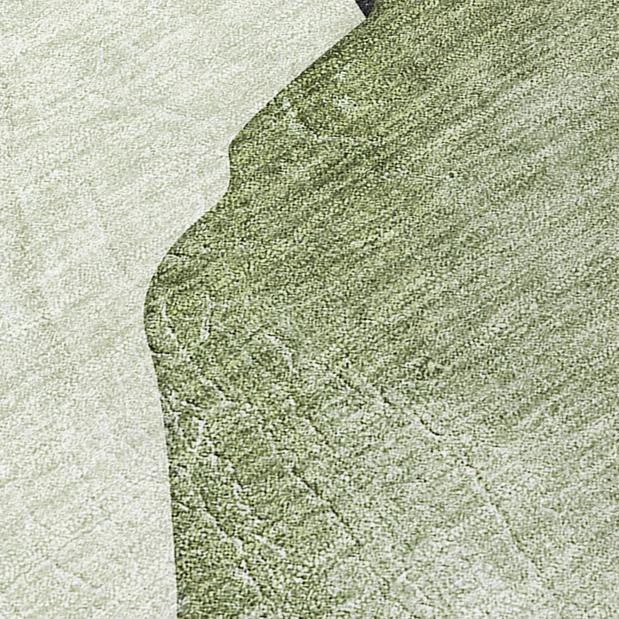 Machine Washable Indoor/ Outdoor Modern Abstract Chantille Rug