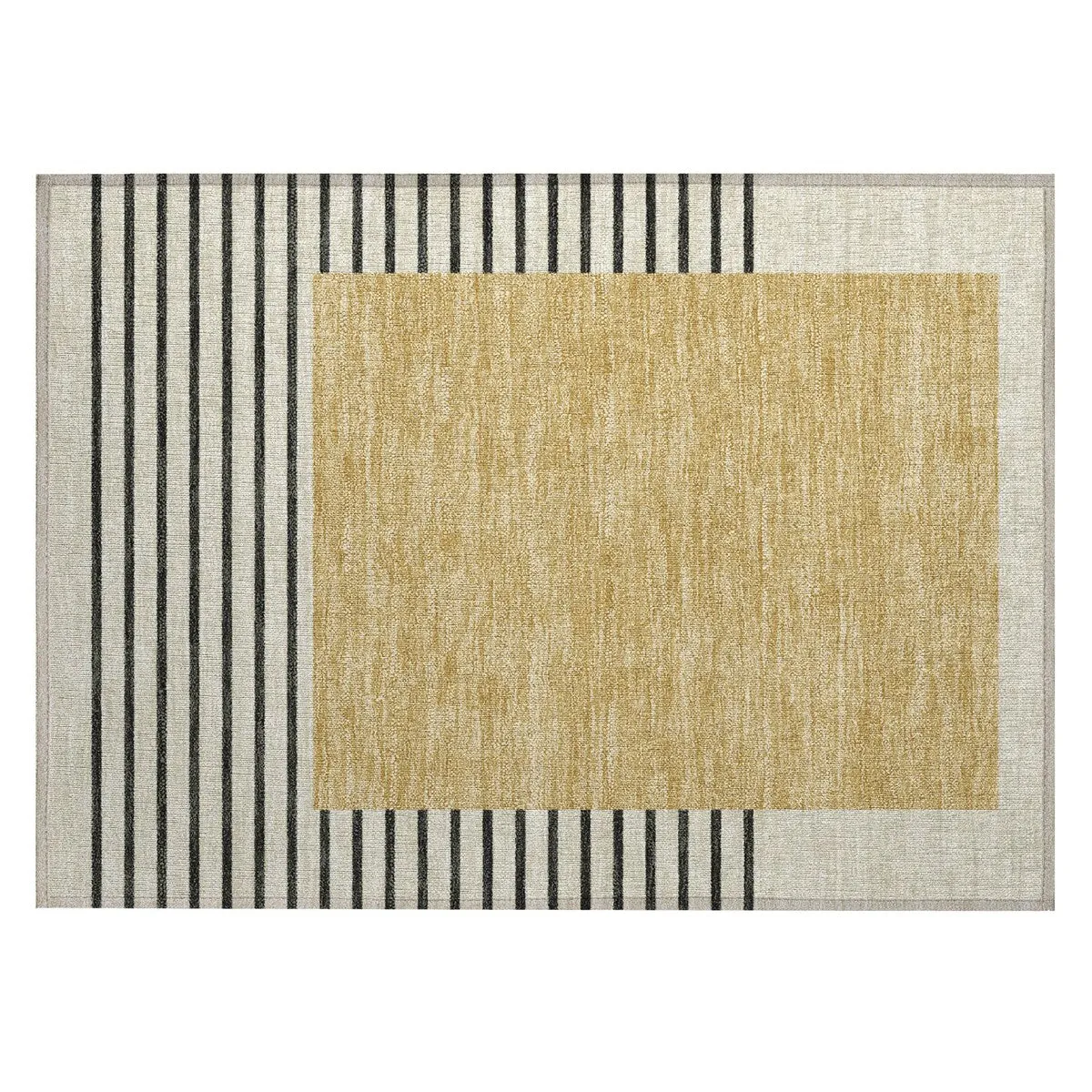 Machine Washable Indoor/ Outdoor Modern Deco Chantille Rug