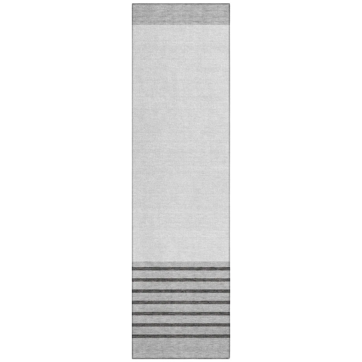 Machine Washable Indoor/ Outdoor Modern Deco Chantille Rug