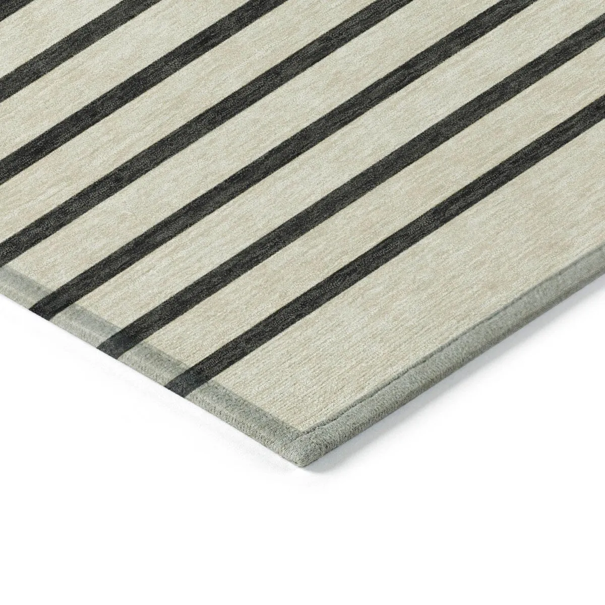 Machine Washable Indoor/ Outdoor Modern Deco Chantille Rug