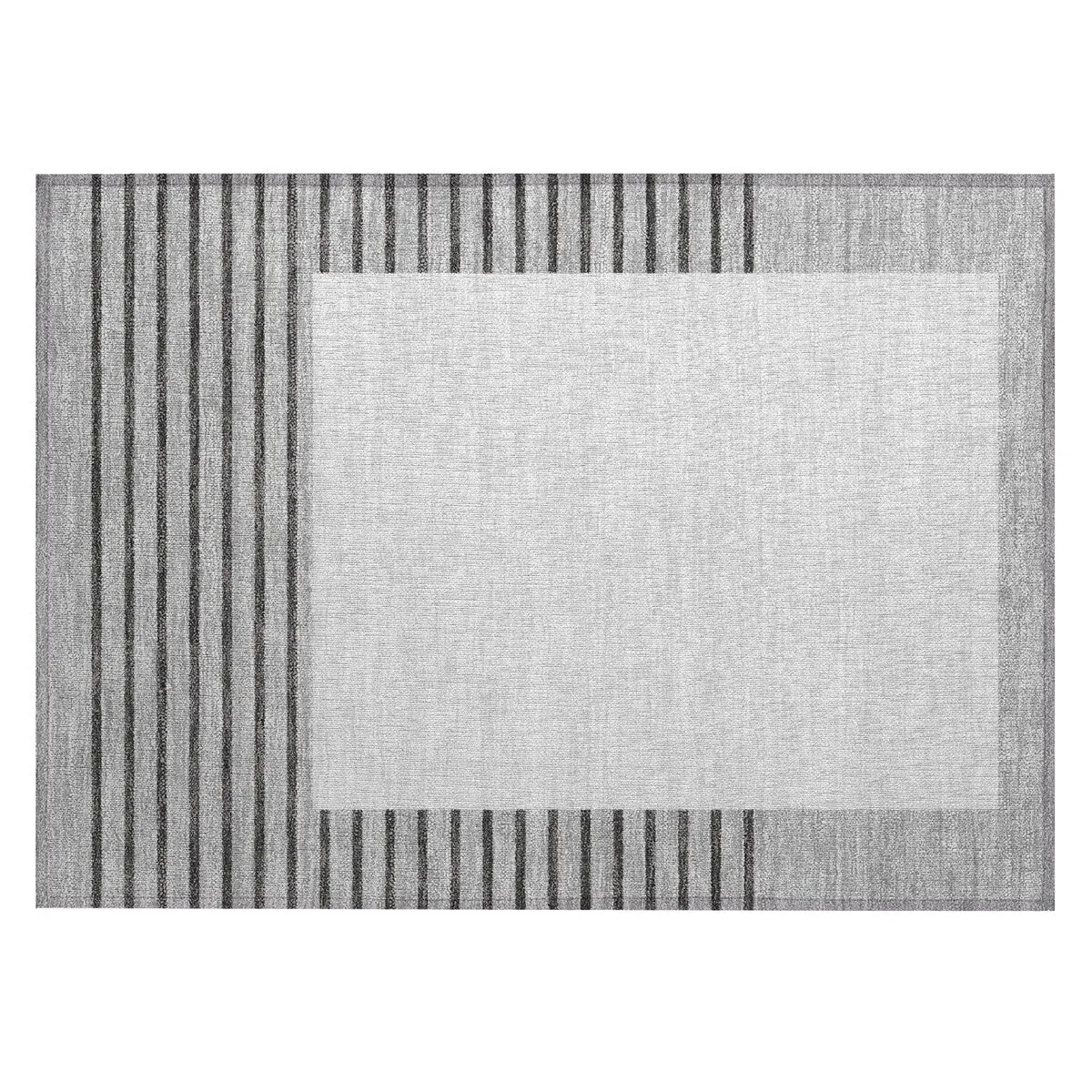 Machine Washable Indoor/ Outdoor Modern Deco Chantille Rug