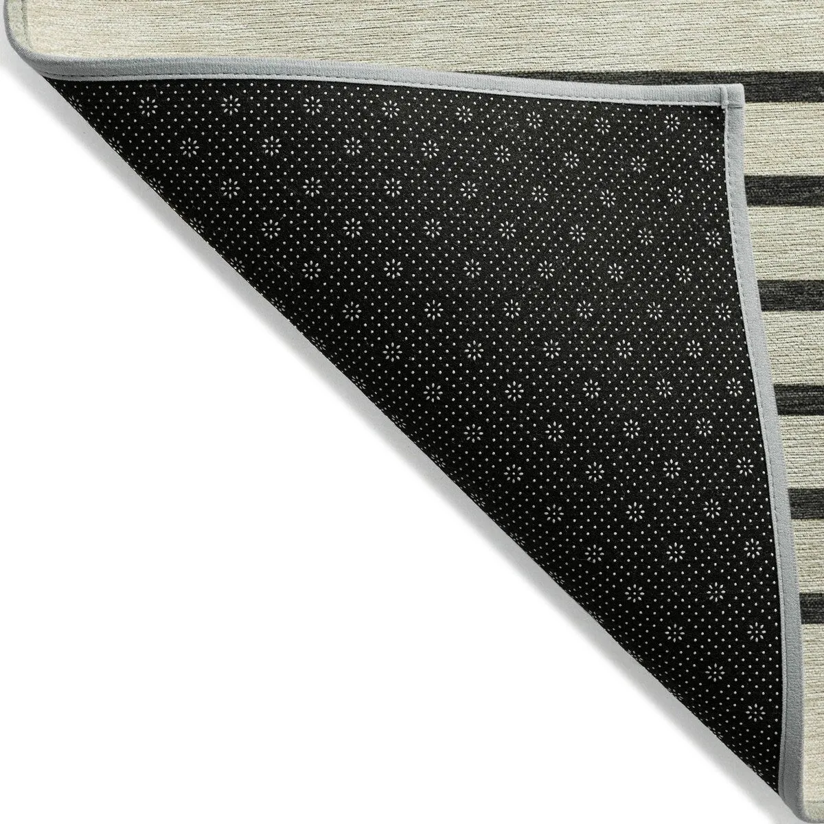 Machine Washable Indoor/ Outdoor Modern Deco Chantille Rug
