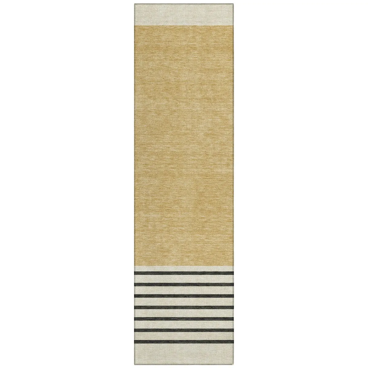 Machine Washable Indoor/ Outdoor Modern Deco Chantille Rug