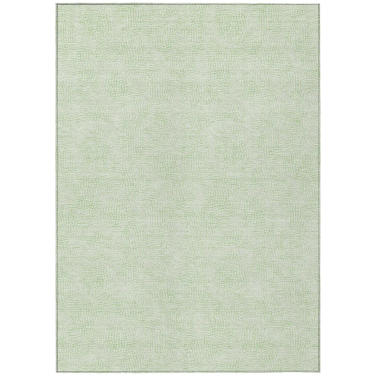 Machine Washable Indoor/ Outdoor Solid Causal Chantille Rug