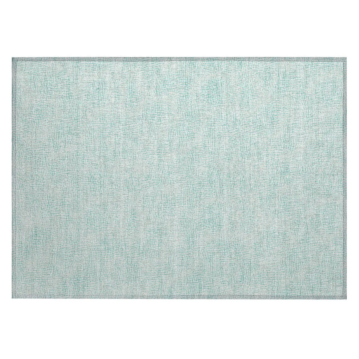 Machine Washable Indoor/ Outdoor Solid Causal Chantille Rug