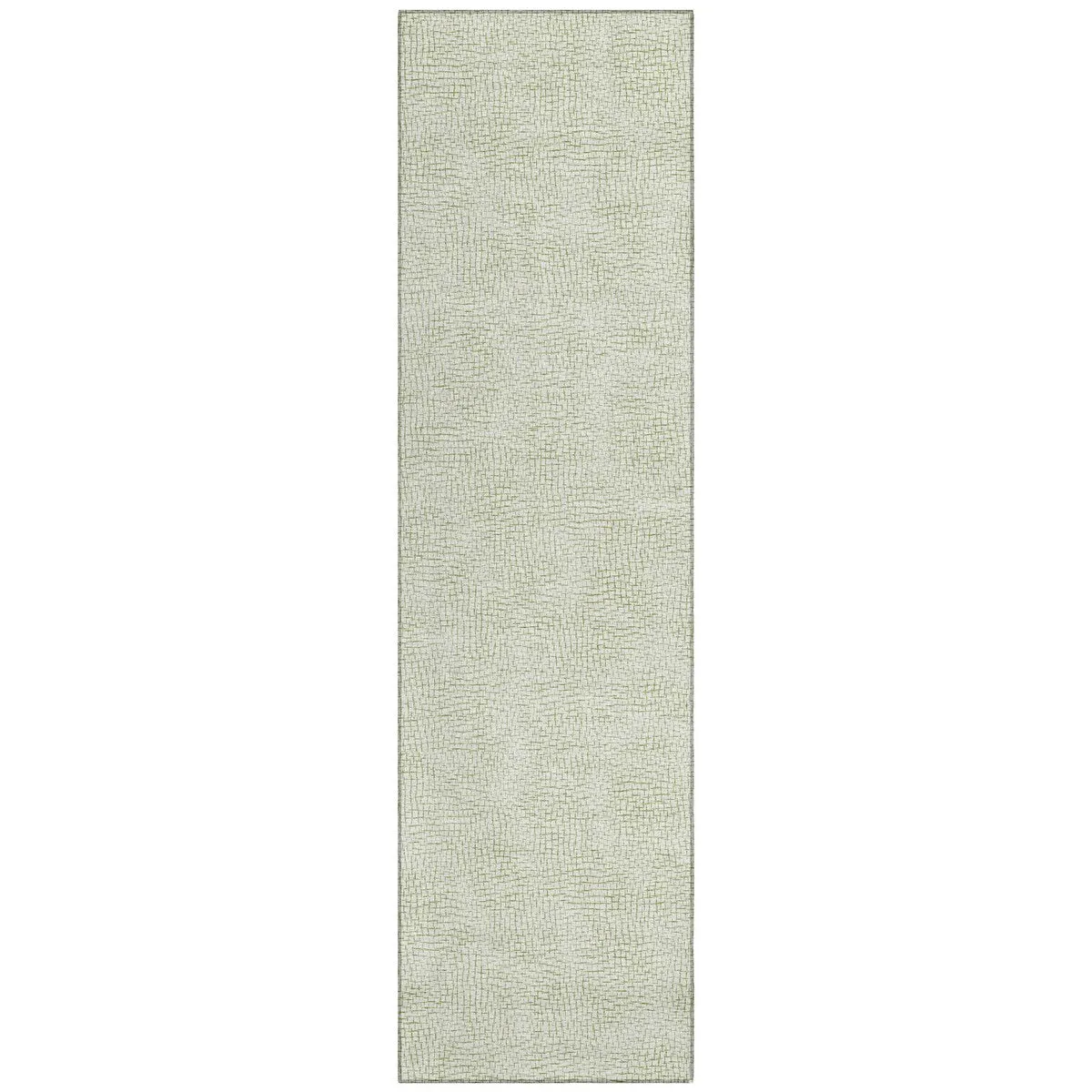 Machine Washable Indoor/ Outdoor Solid Causal Chantille Rug