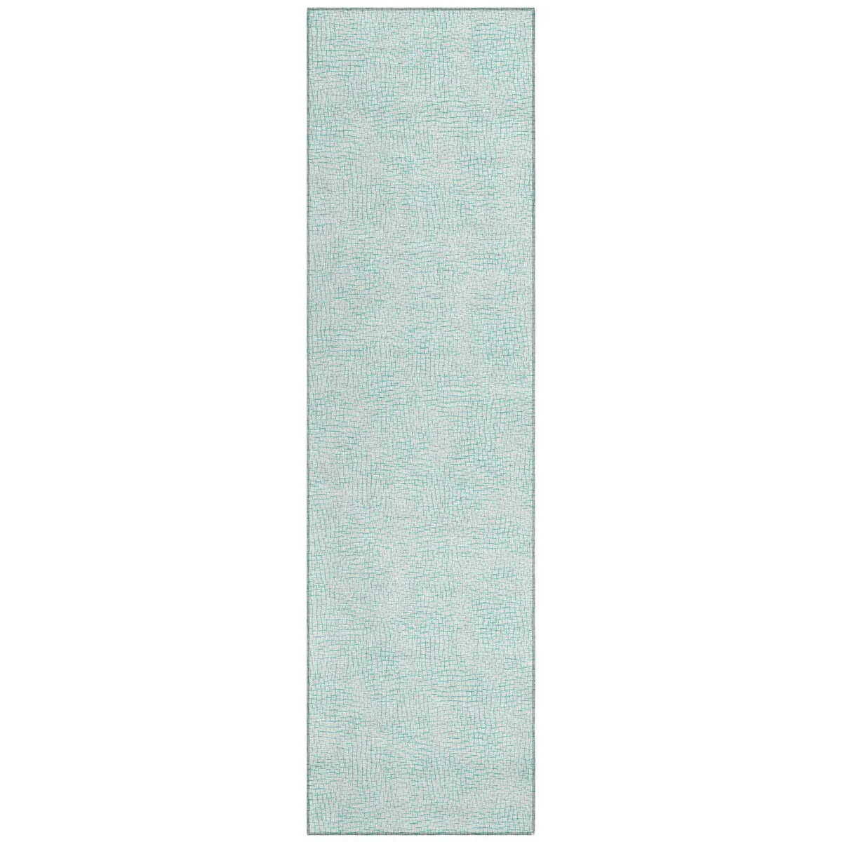 Machine Washable Indoor/ Outdoor Solid Causal Chantille Rug