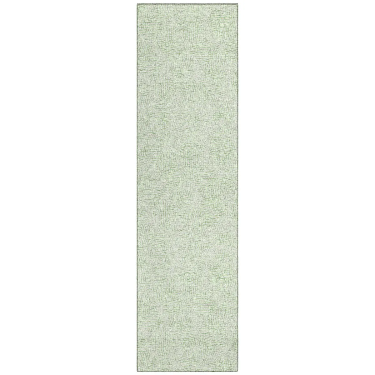 Machine Washable Indoor/ Outdoor Solid Causal Chantille Rug