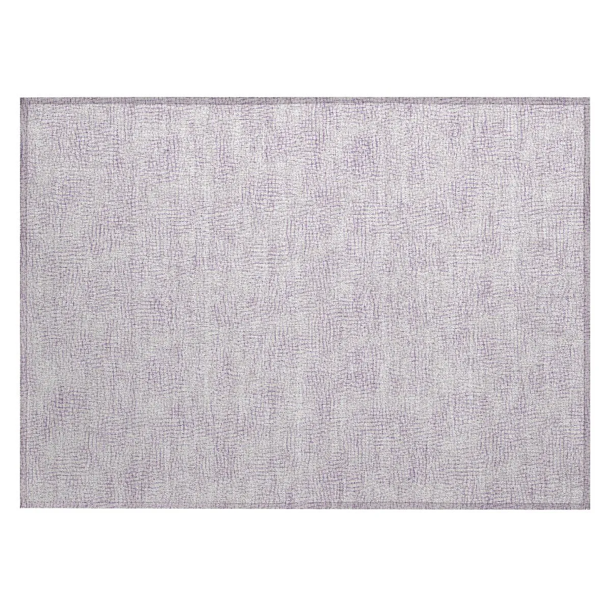 Machine Washable Indoor/ Outdoor Solid Causal Chantille Rug