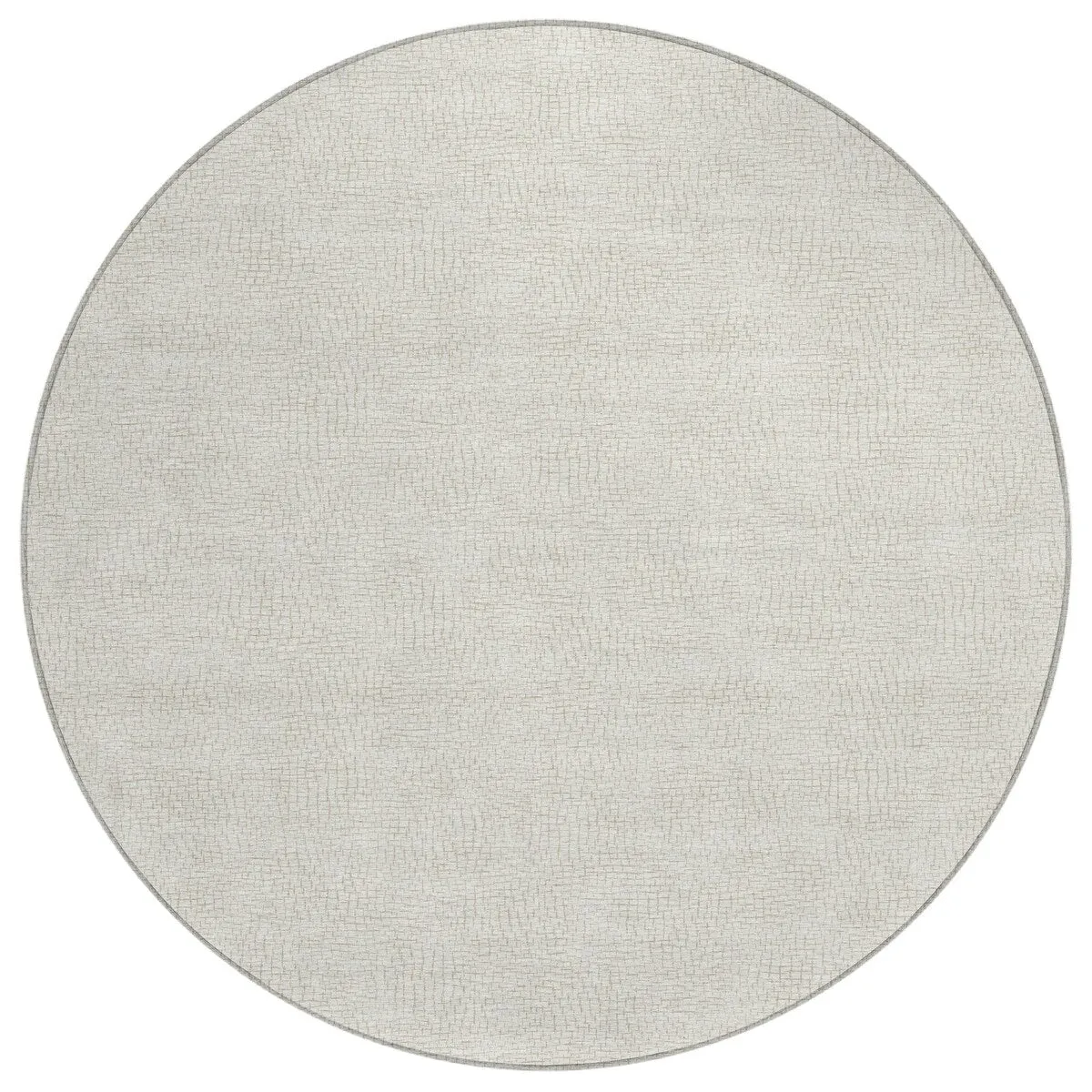 Machine Washable Indoor/ Outdoor Solid Causal Chantille Rug
