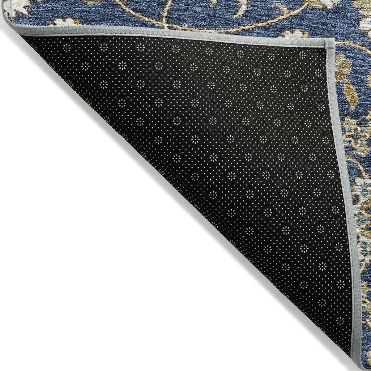 Machine Washable Indoor/ Outdoor Traditional KashanChantille Rug