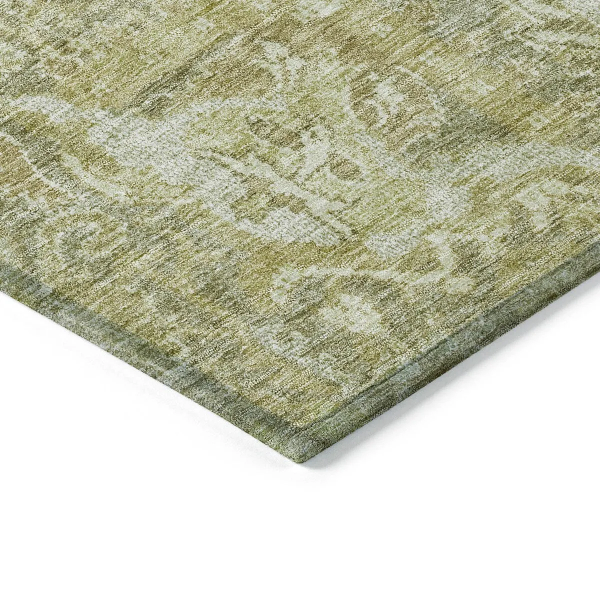 Machine Washable Indoor/ Outdoor Traditional Persian Chantille Rug