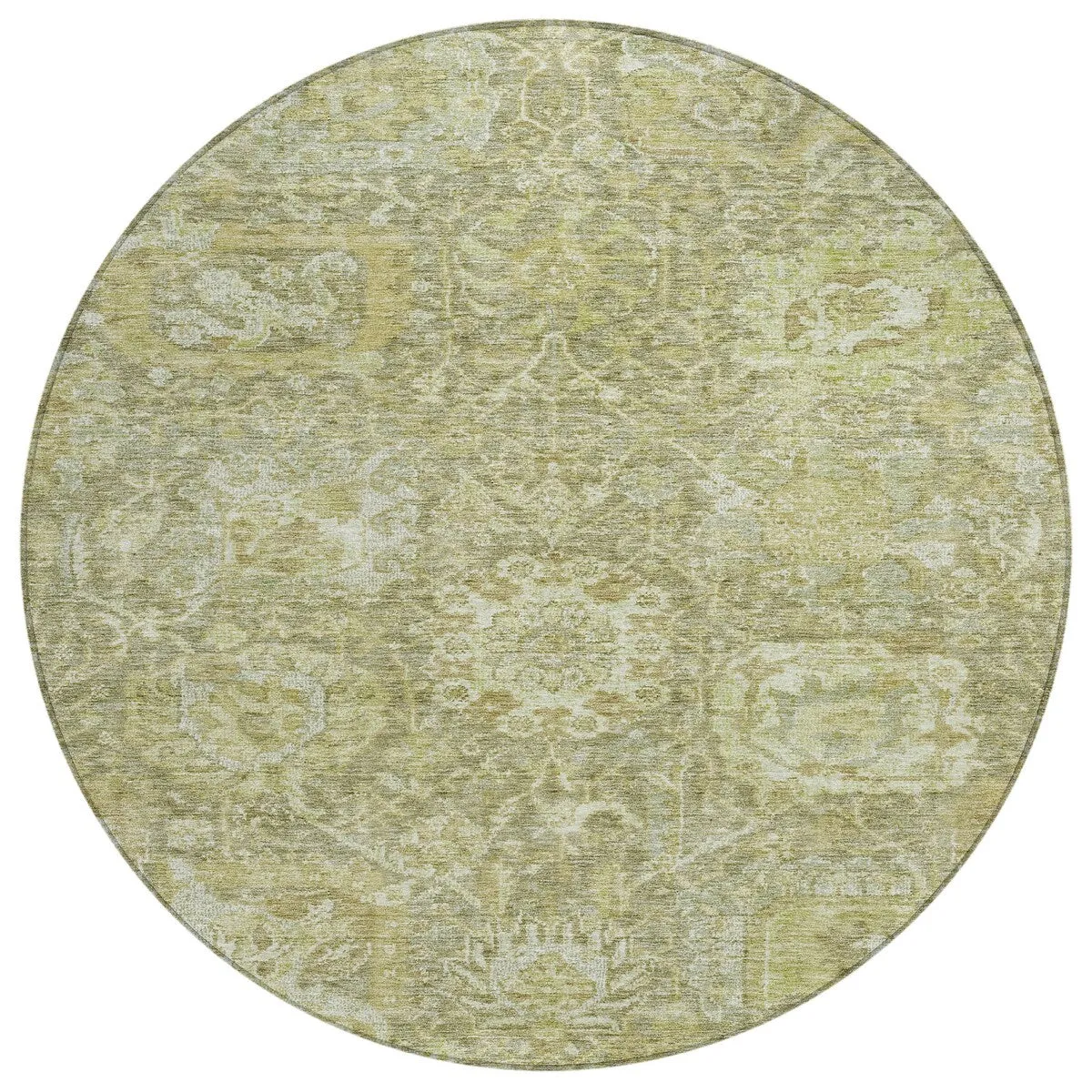 Machine Washable Indoor/ Outdoor Traditional Persian Chantille Rug