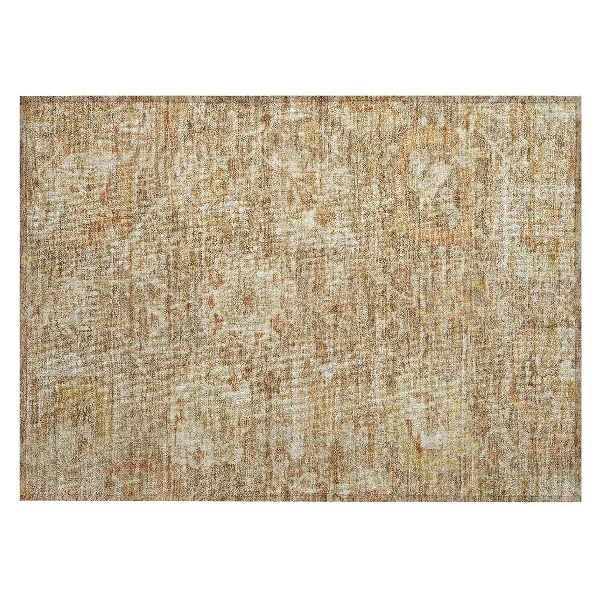 Machine Washable Indoor/ Outdoor Traditional Persian Chantille Rug