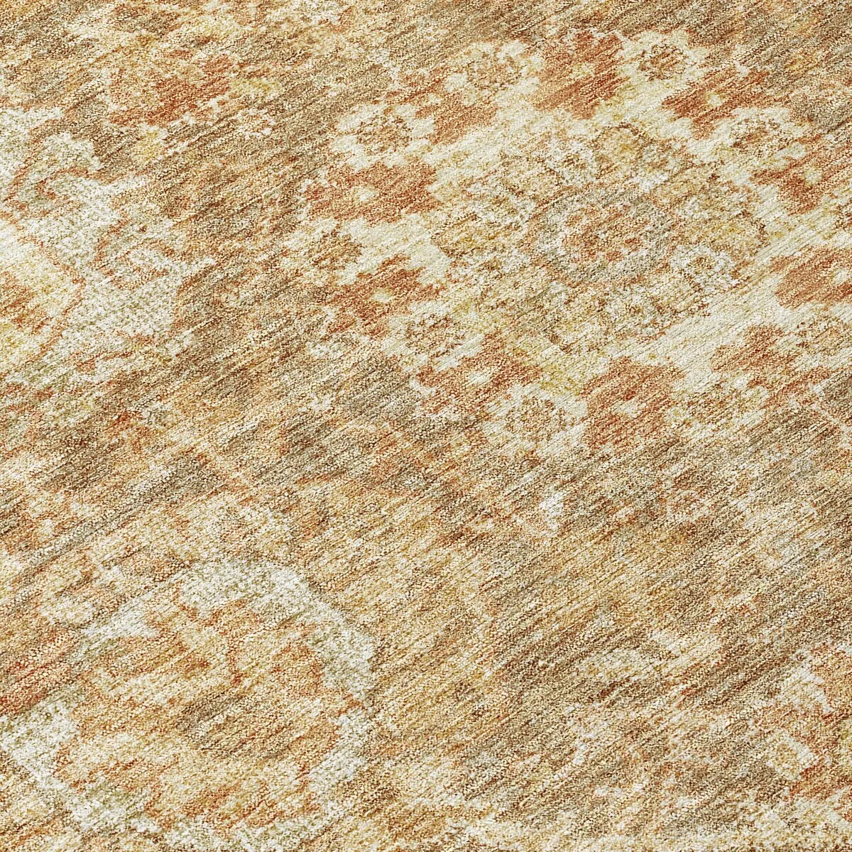 Machine Washable Indoor/ Outdoor Traditional Persian Chantille Rug
