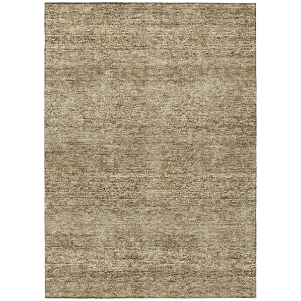 Machine Washable Indoor/ Outdoor Trellis Ombre Chantille Rug