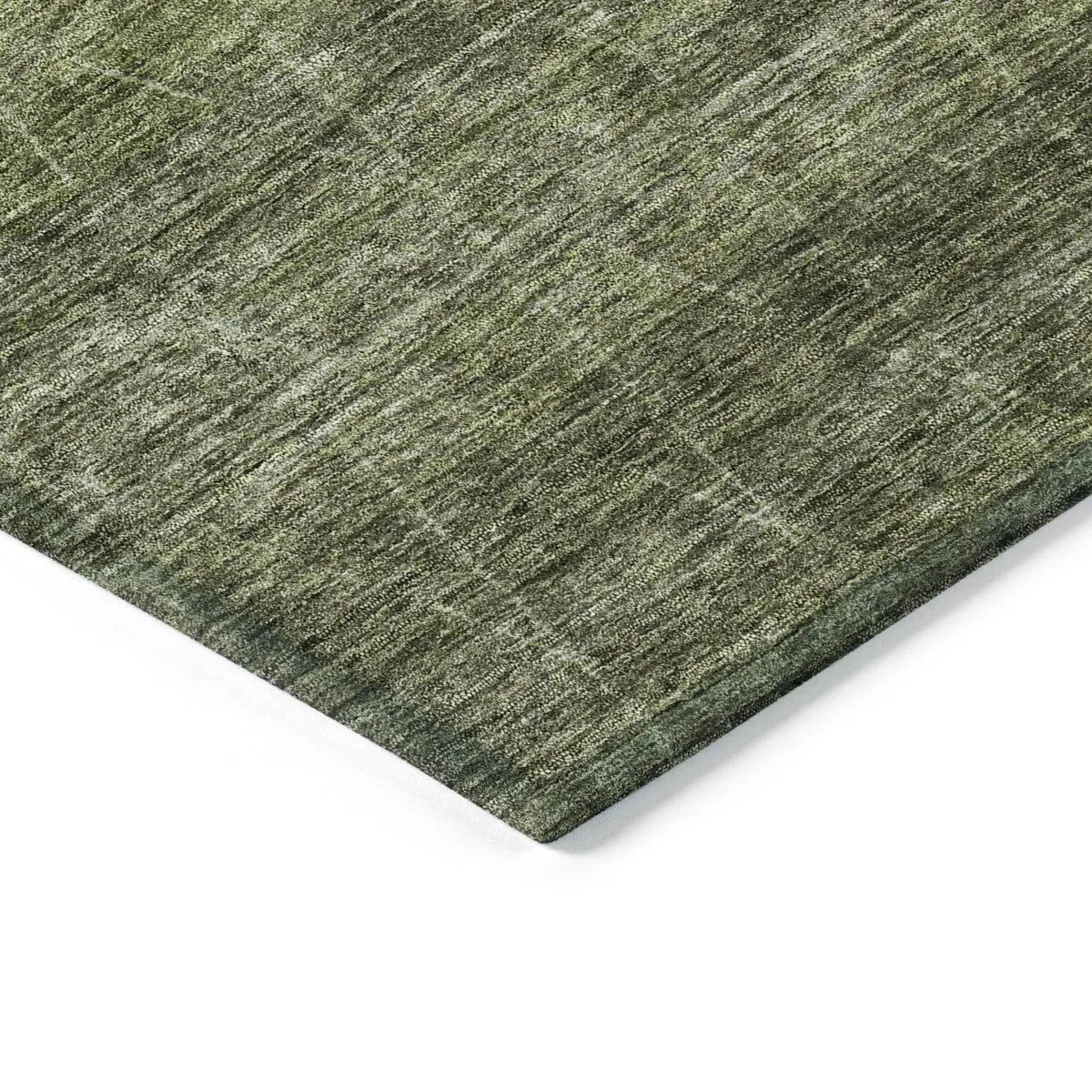 Machine Washable Indoor/ Outdoor Trellis Ombre Chantille Rug