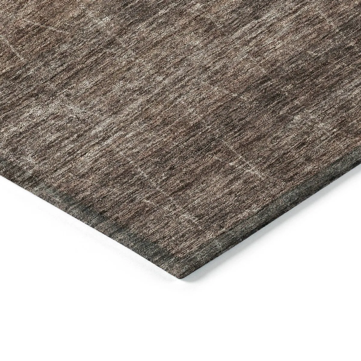 Machine Washable Indoor/ Outdoor Trellis Ombre Chantille Rug