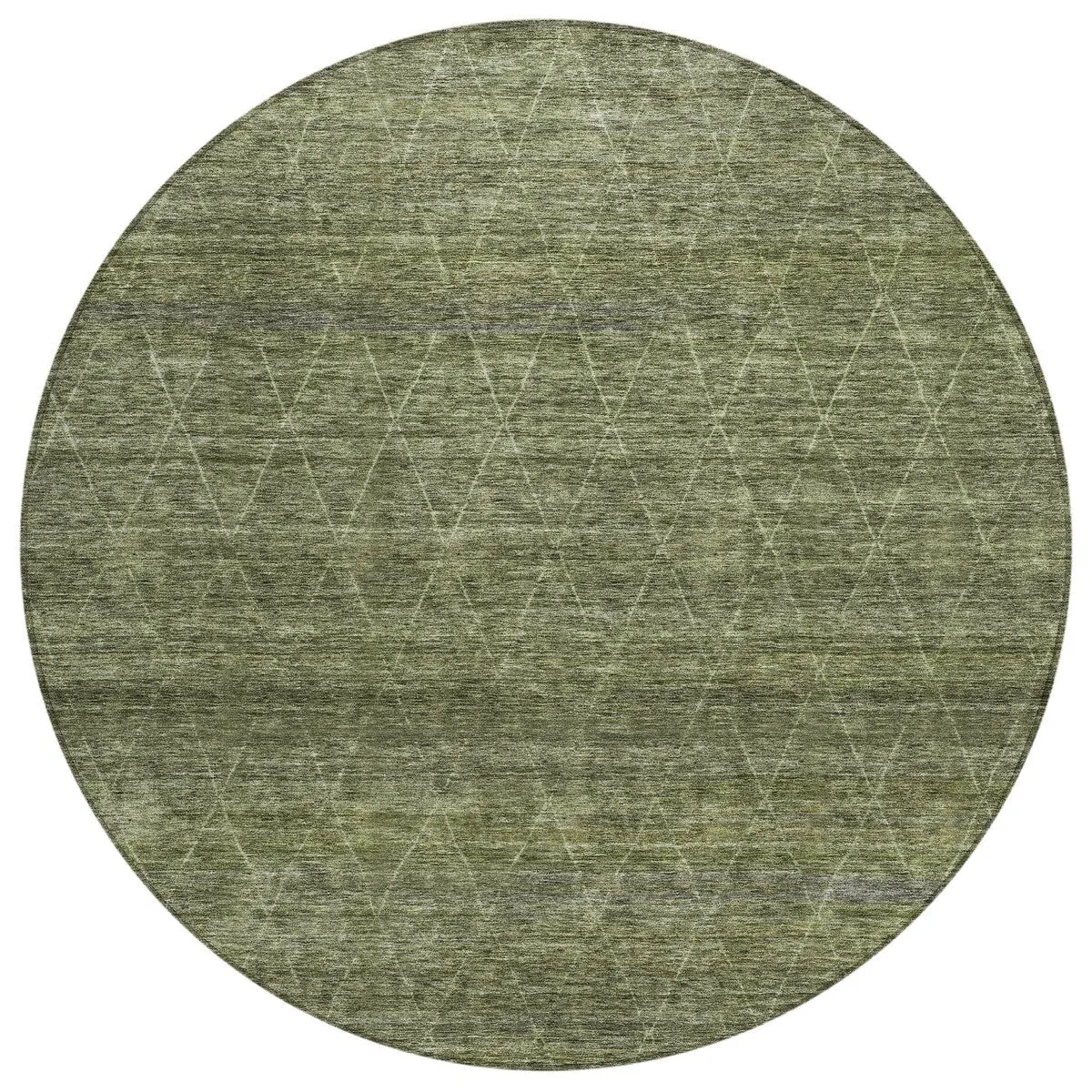 Machine Washable Indoor/ Outdoor Trellis Ombre Chantille Rug