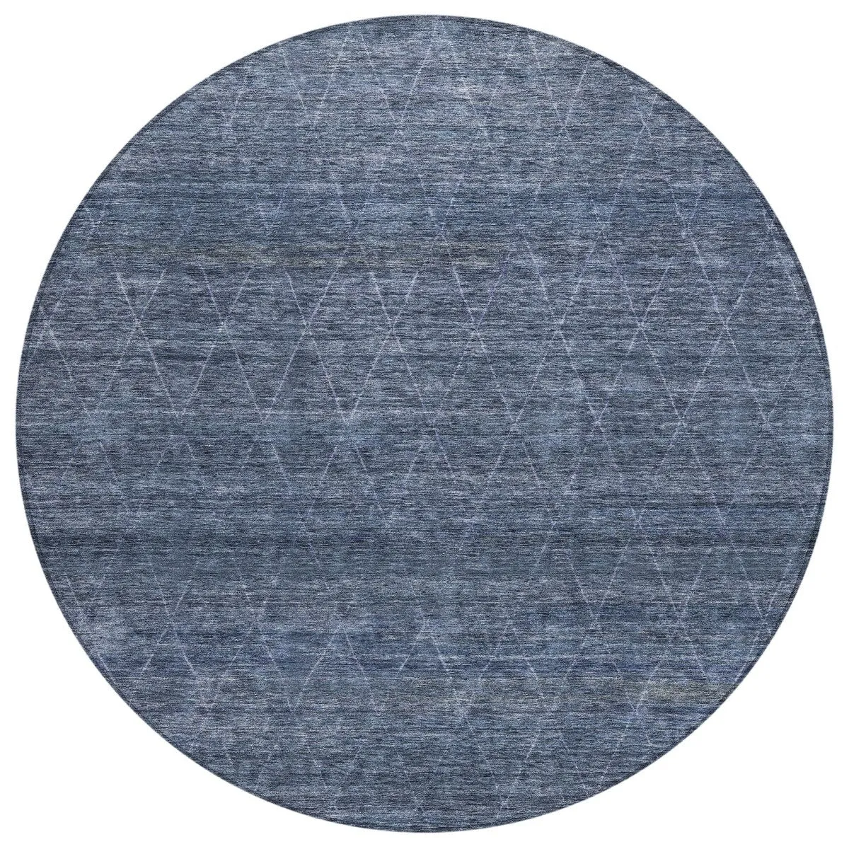 Machine Washable Indoor/ Outdoor Trellis Ombre Chantille Rug