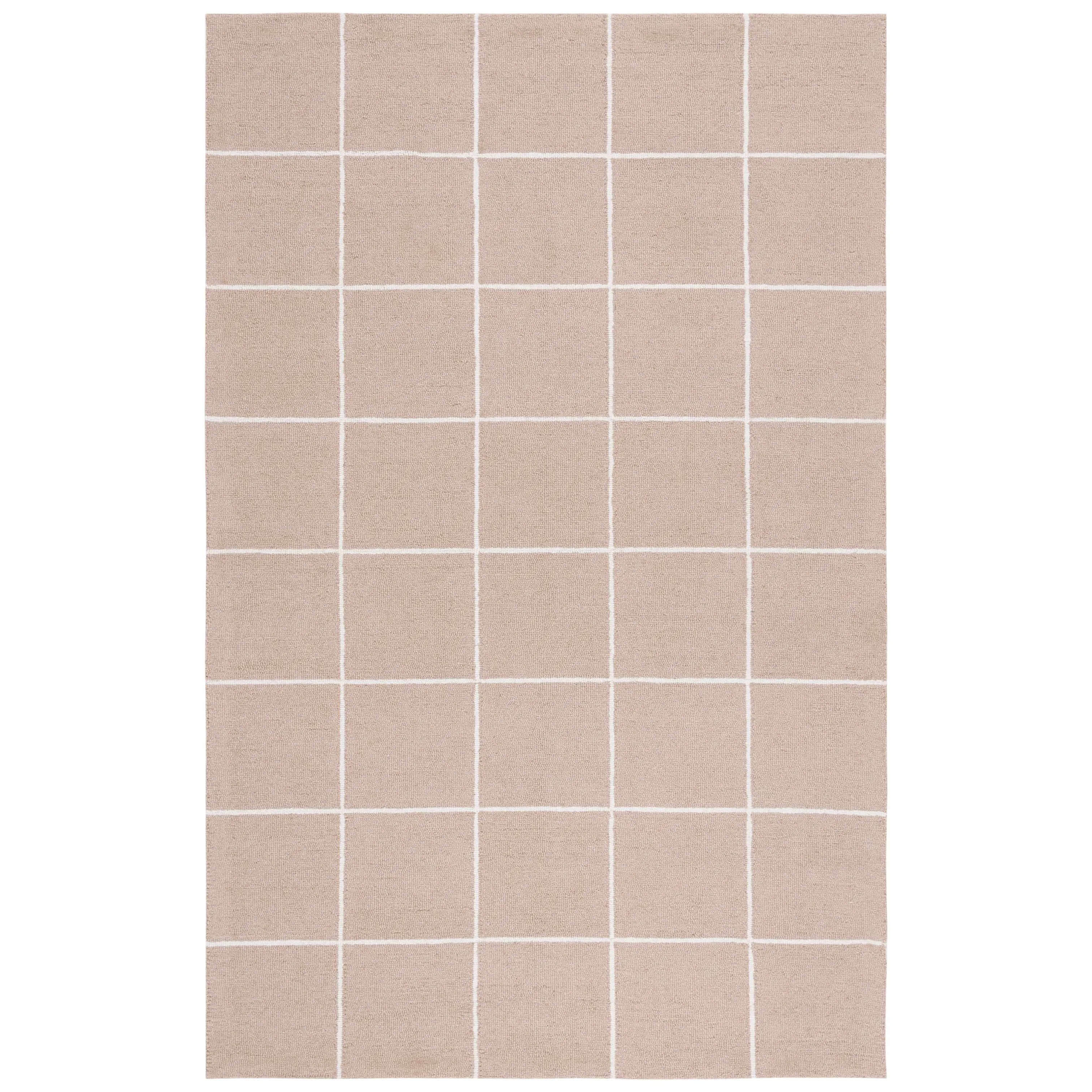 Martha Stewart by SAFAVIEH Alessya Checkered Grid Wool Rug