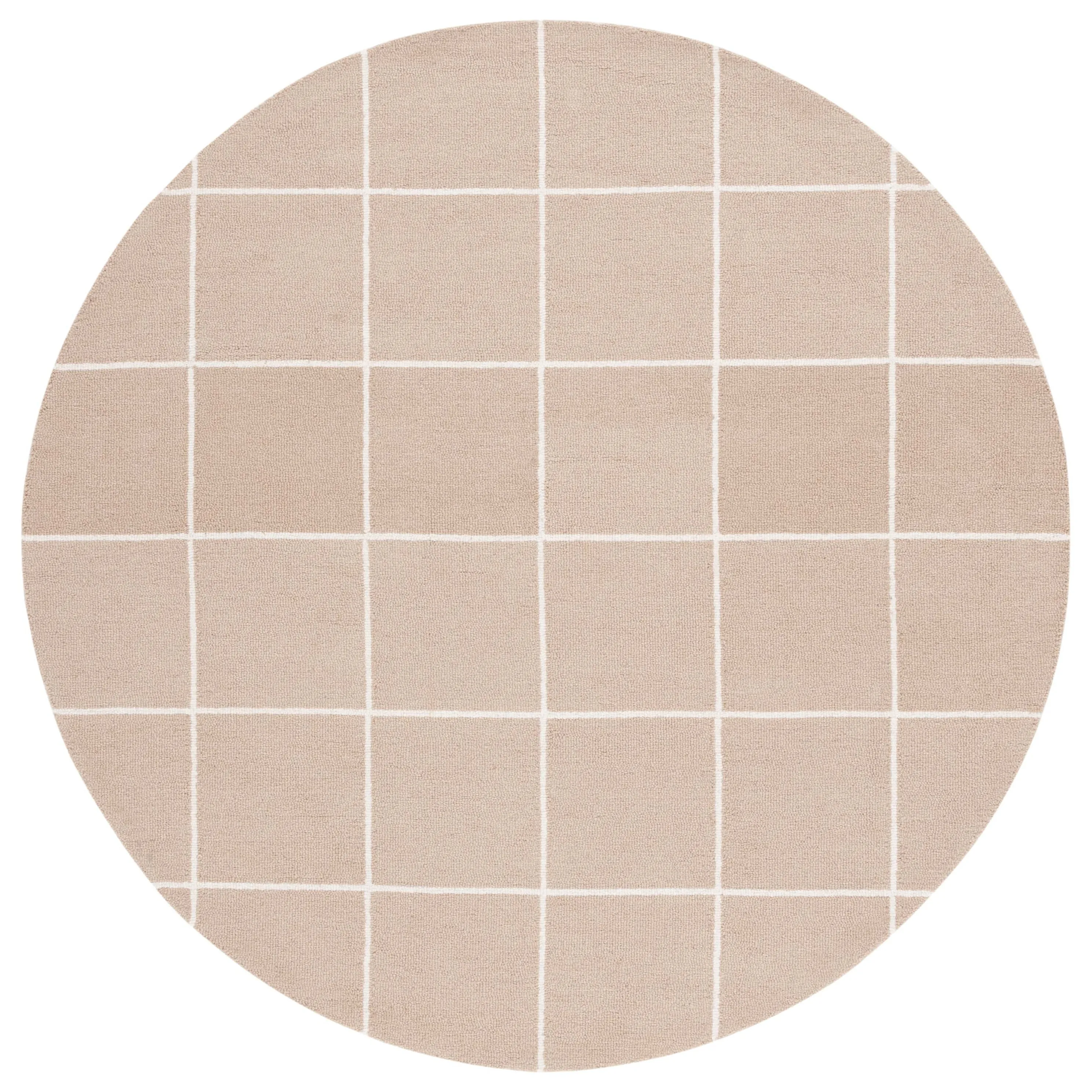 Martha Stewart by SAFAVIEH Alessya Checkered Grid Wool Rug