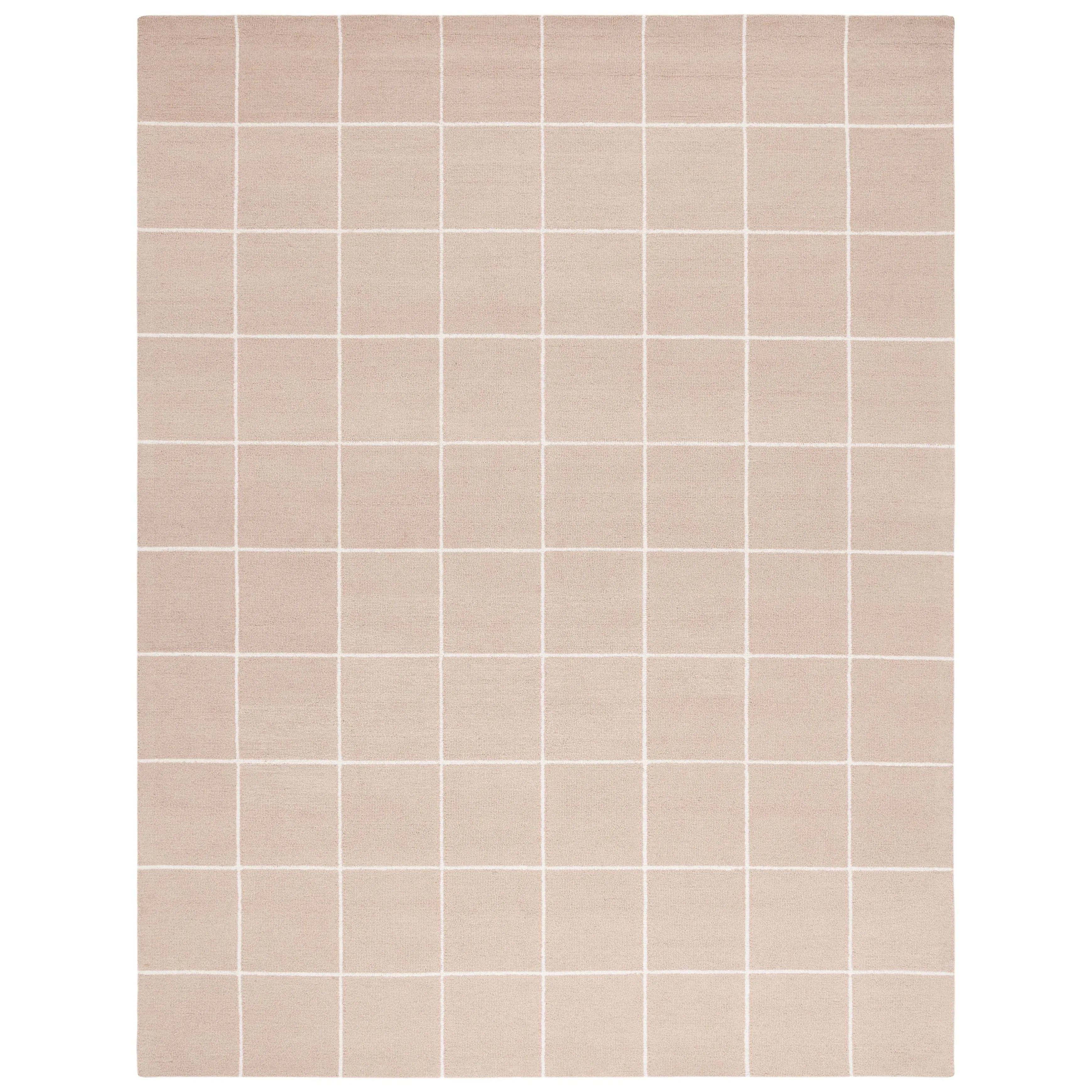 Martha Stewart by SAFAVIEH Alessya Checkered Grid Wool Rug