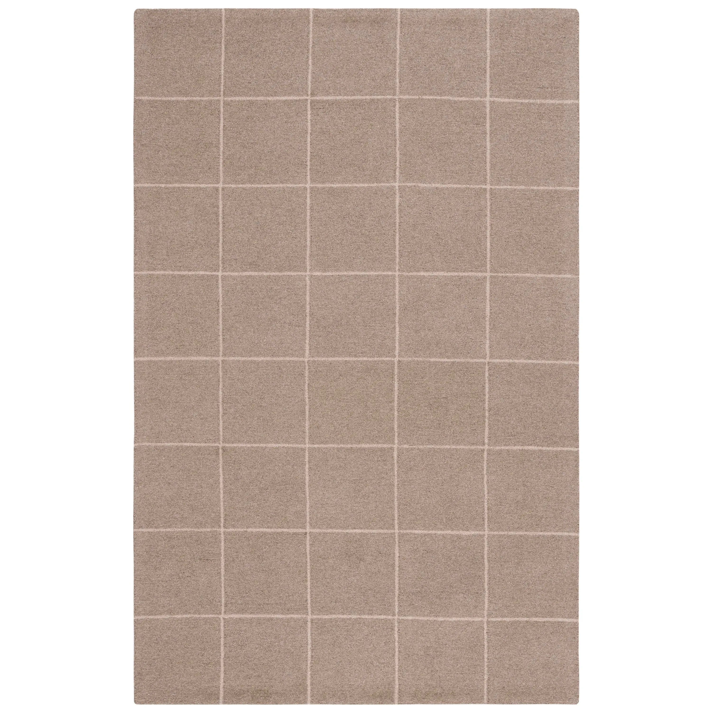 Martha Stewart by SAFAVIEH Alessya Checkered Grid Wool Rug