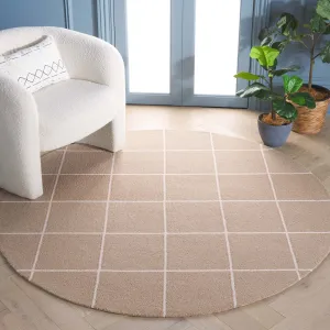 Martha Stewart by SAFAVIEH Alessya Checkered Grid Wool Rug