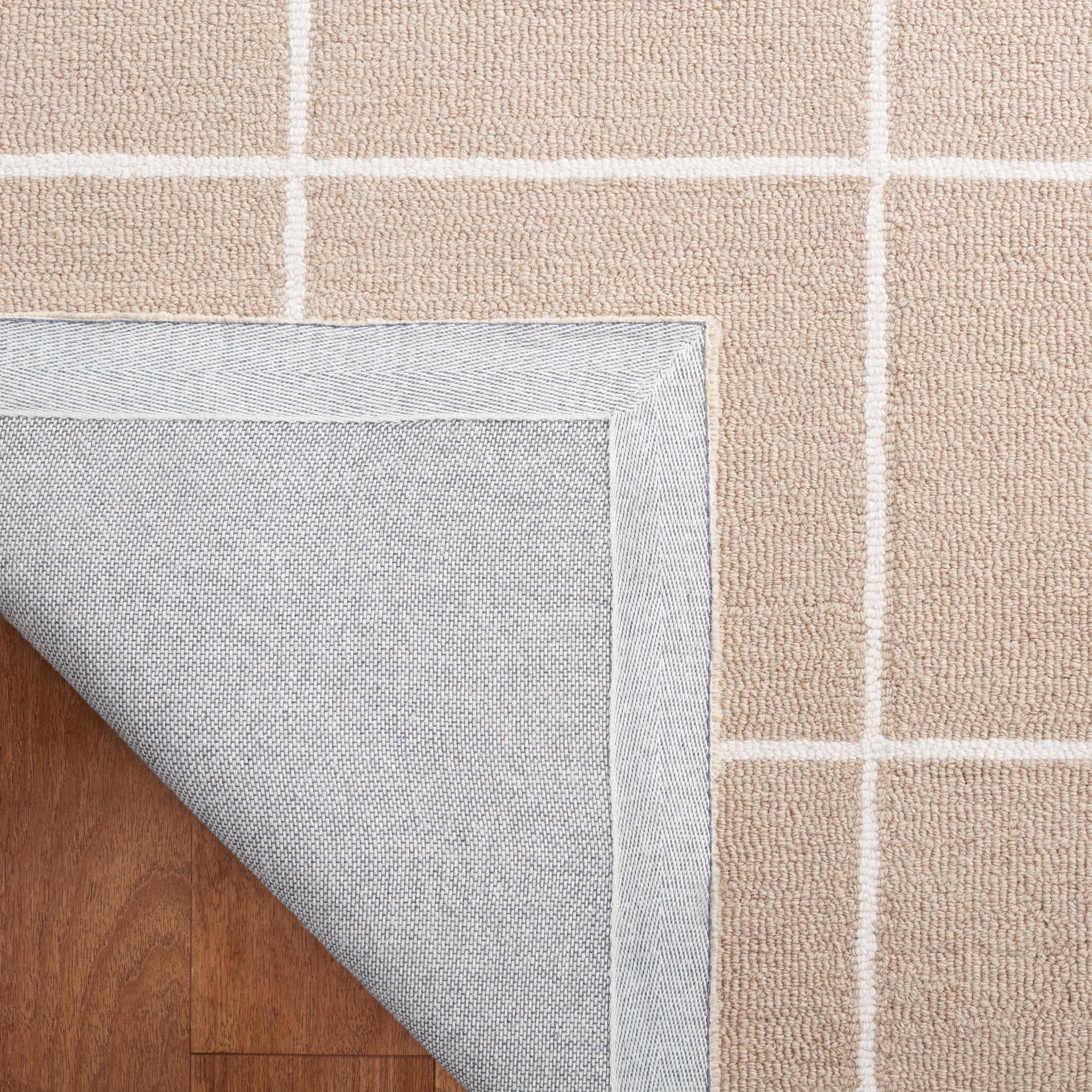 Martha Stewart by SAFAVIEH Alessya Checkered Grid Wool Rug