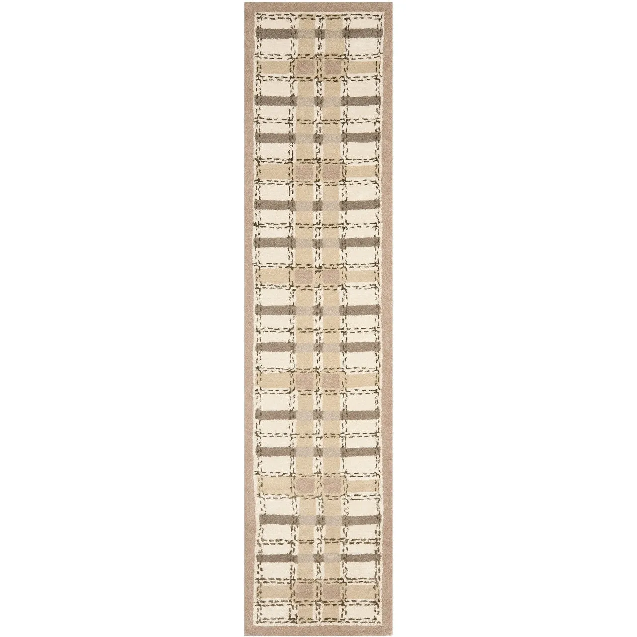 Martha Stewart by SAFAVIEH Colorweave Plaid Wool/ Viscose Rug