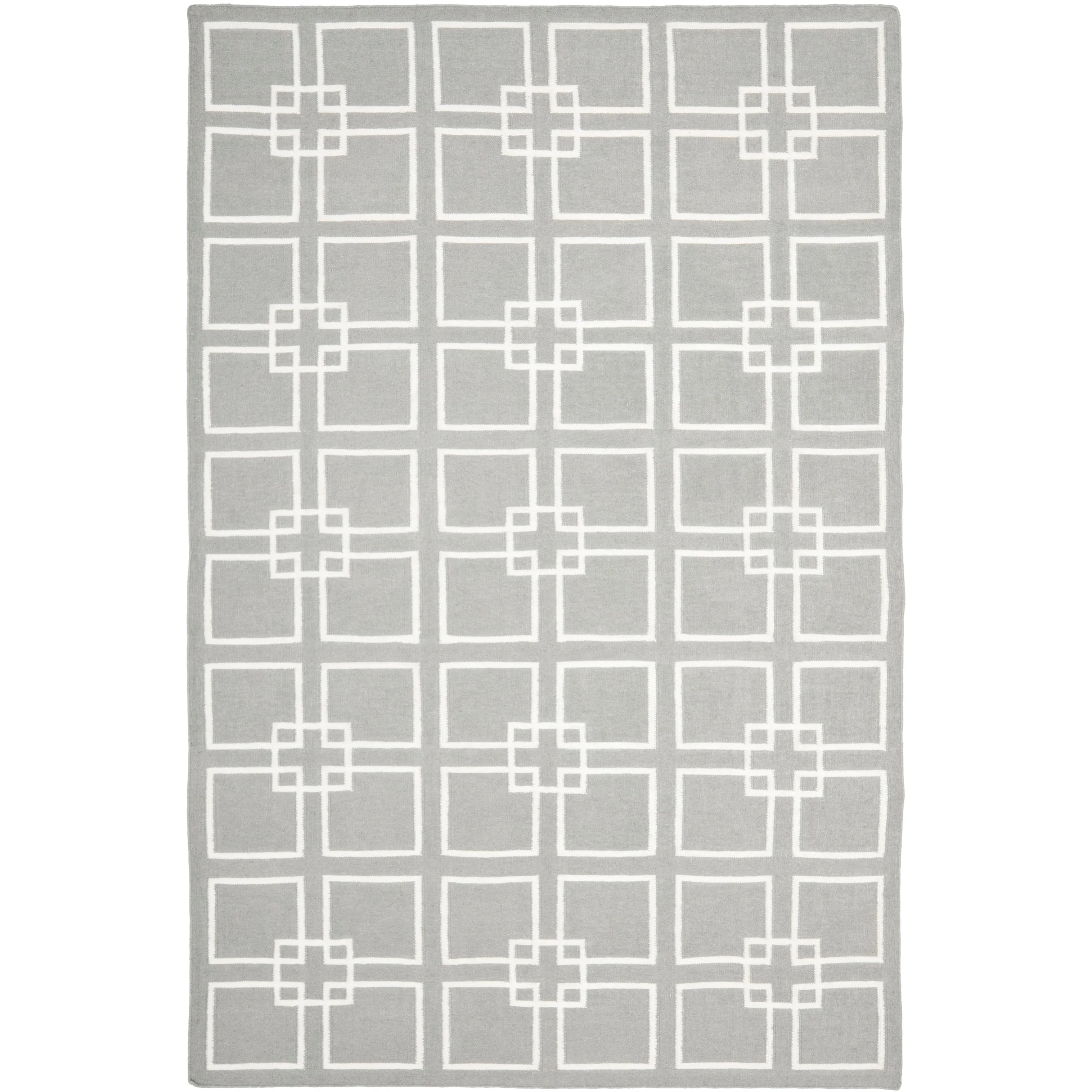 Martha Stewart by SAFAVIEH Square Dance Wool/ Banana Silk Rug