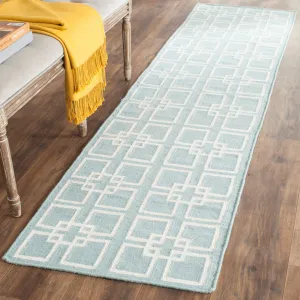 Martha Stewart by SAFAVIEH Square Dance Wool/ Banana Silk Rug