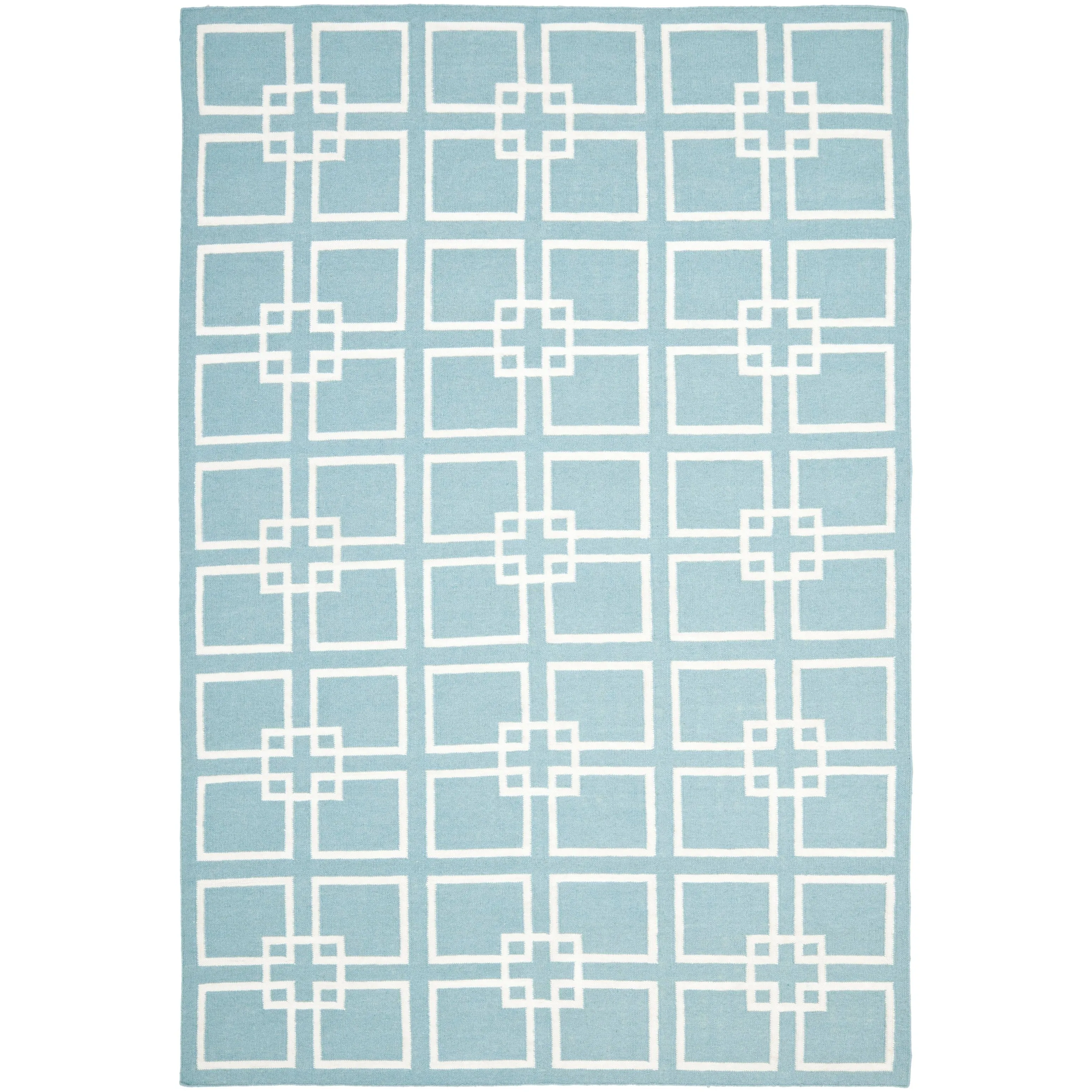 Martha Stewart by SAFAVIEH Square Dance Wool/ Banana Silk Rug