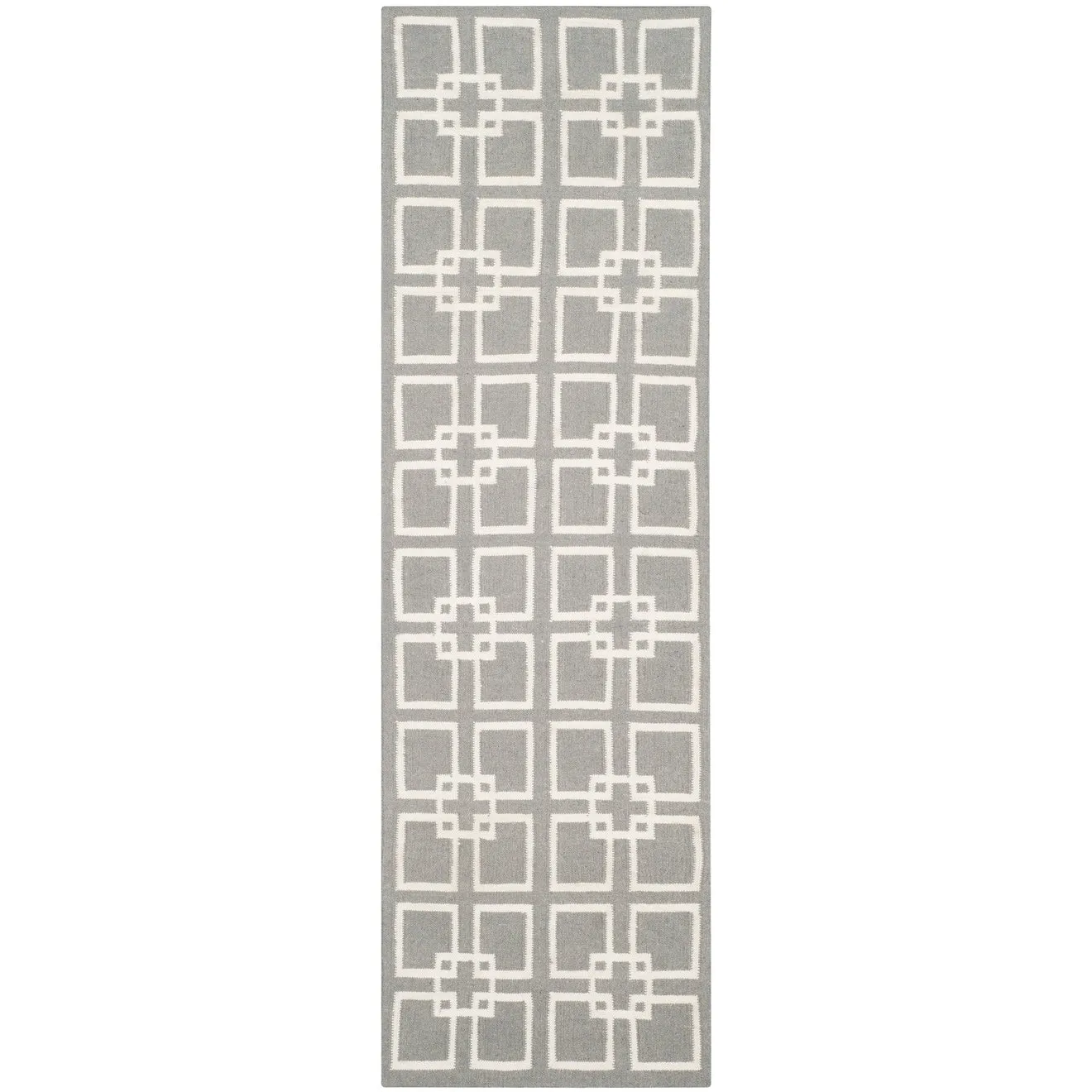 Martha Stewart by SAFAVIEH Square Dance Wool/ Banana Silk Rug