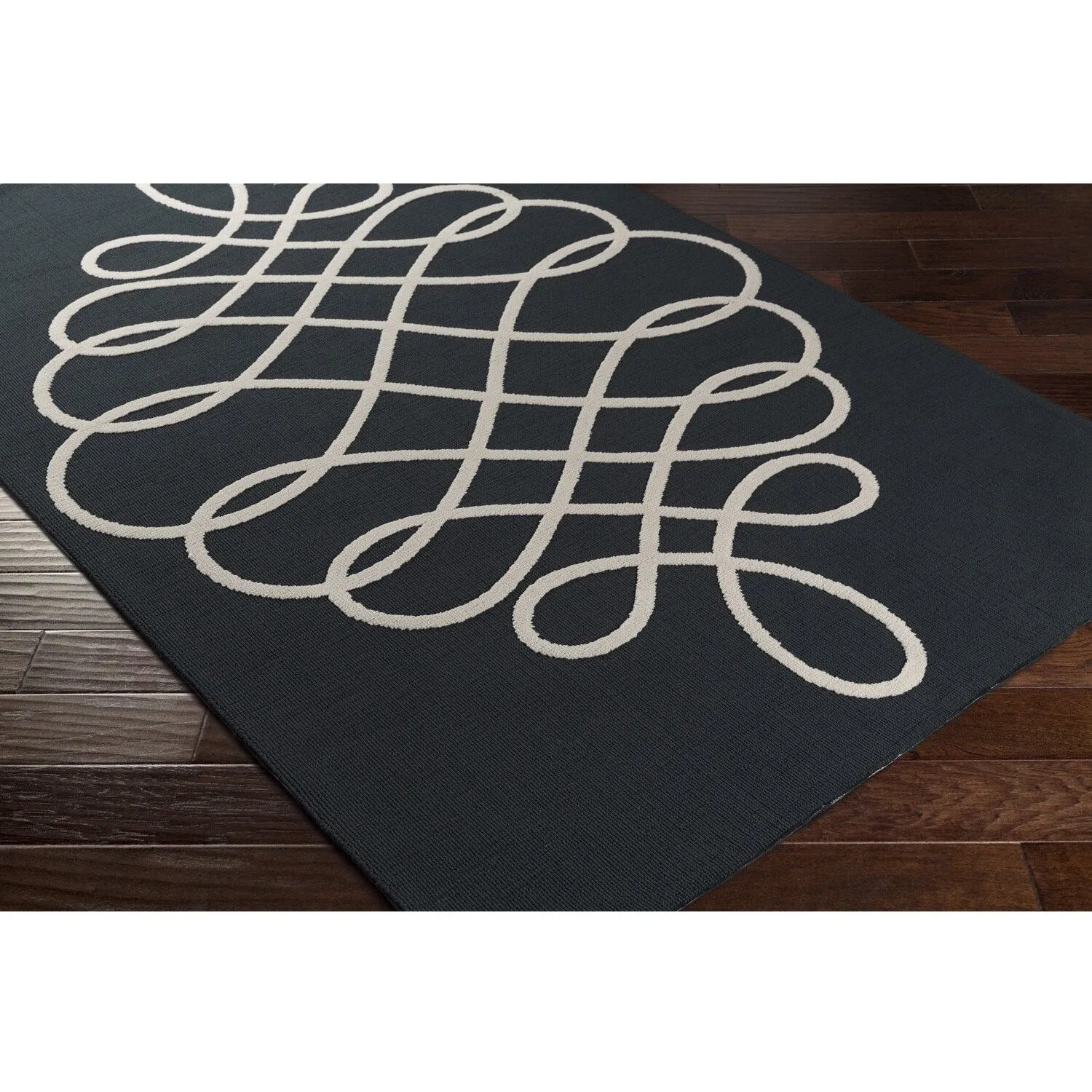 Meticulously Woven Front Polyester Rug