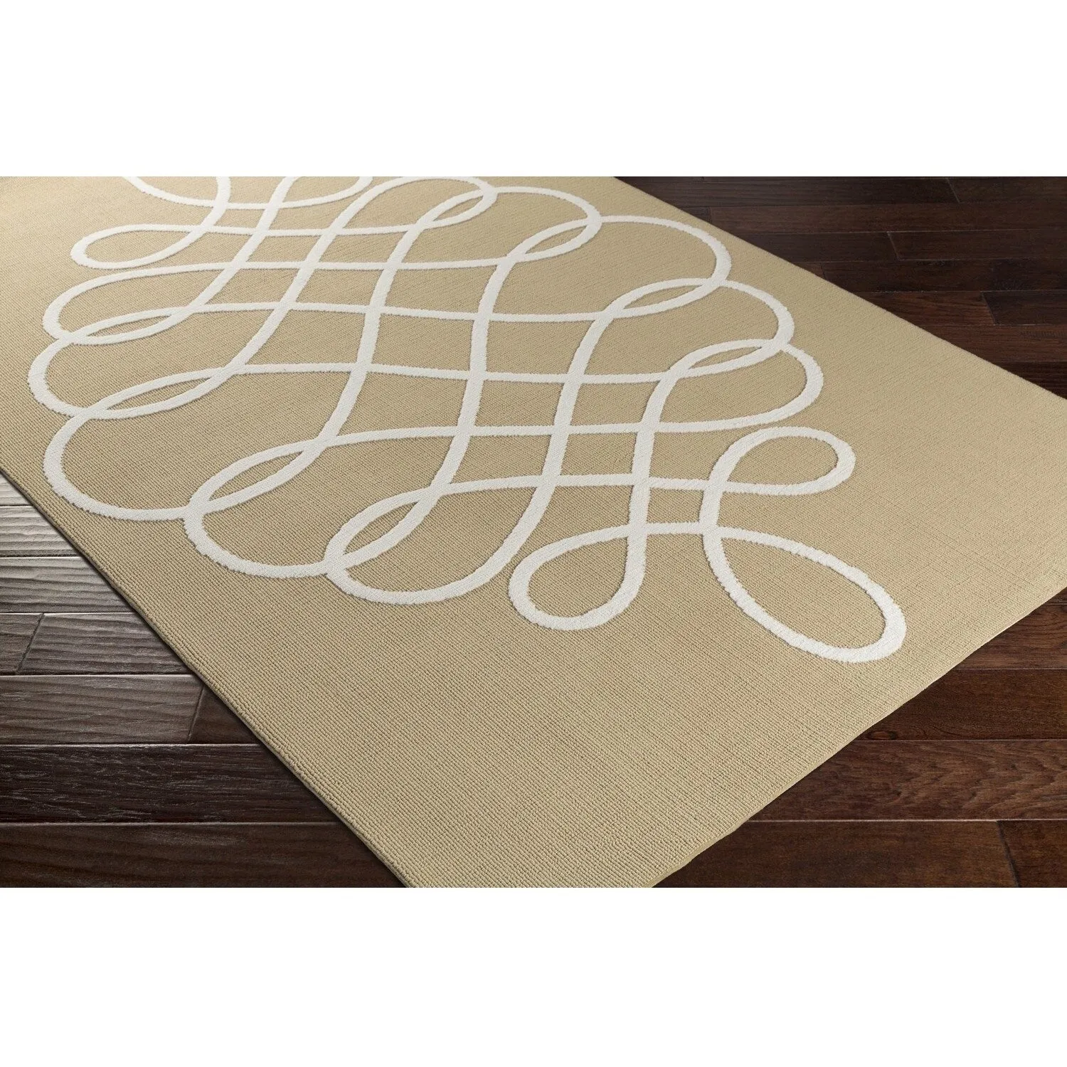 Meticulously Woven Front Polyester Rug