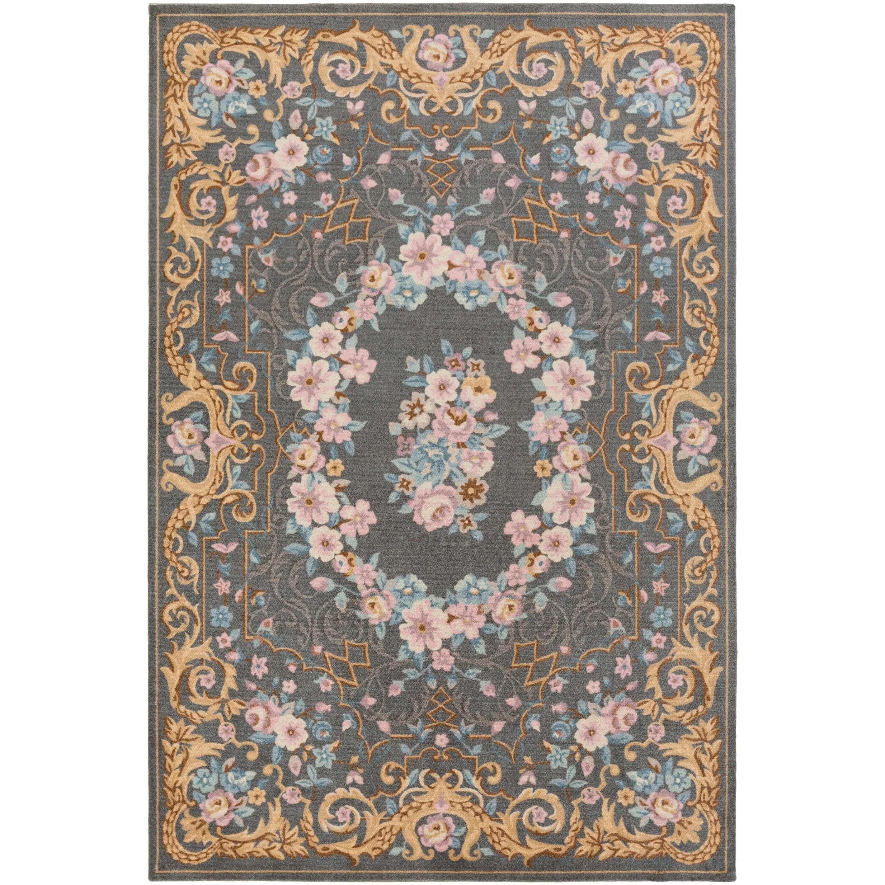 Meticulously Woven Men Polyester Rug