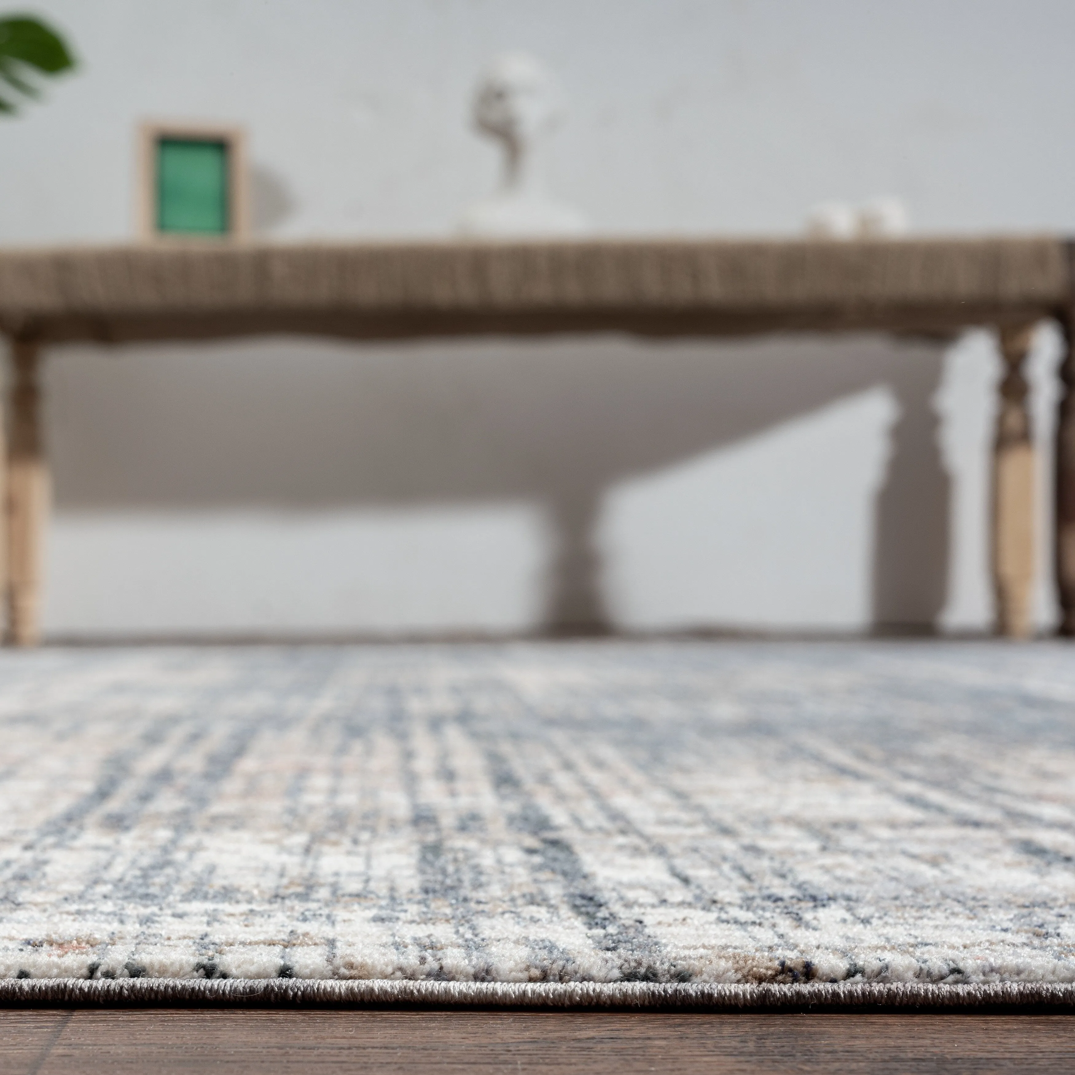 Midnight Abstract Area Rug